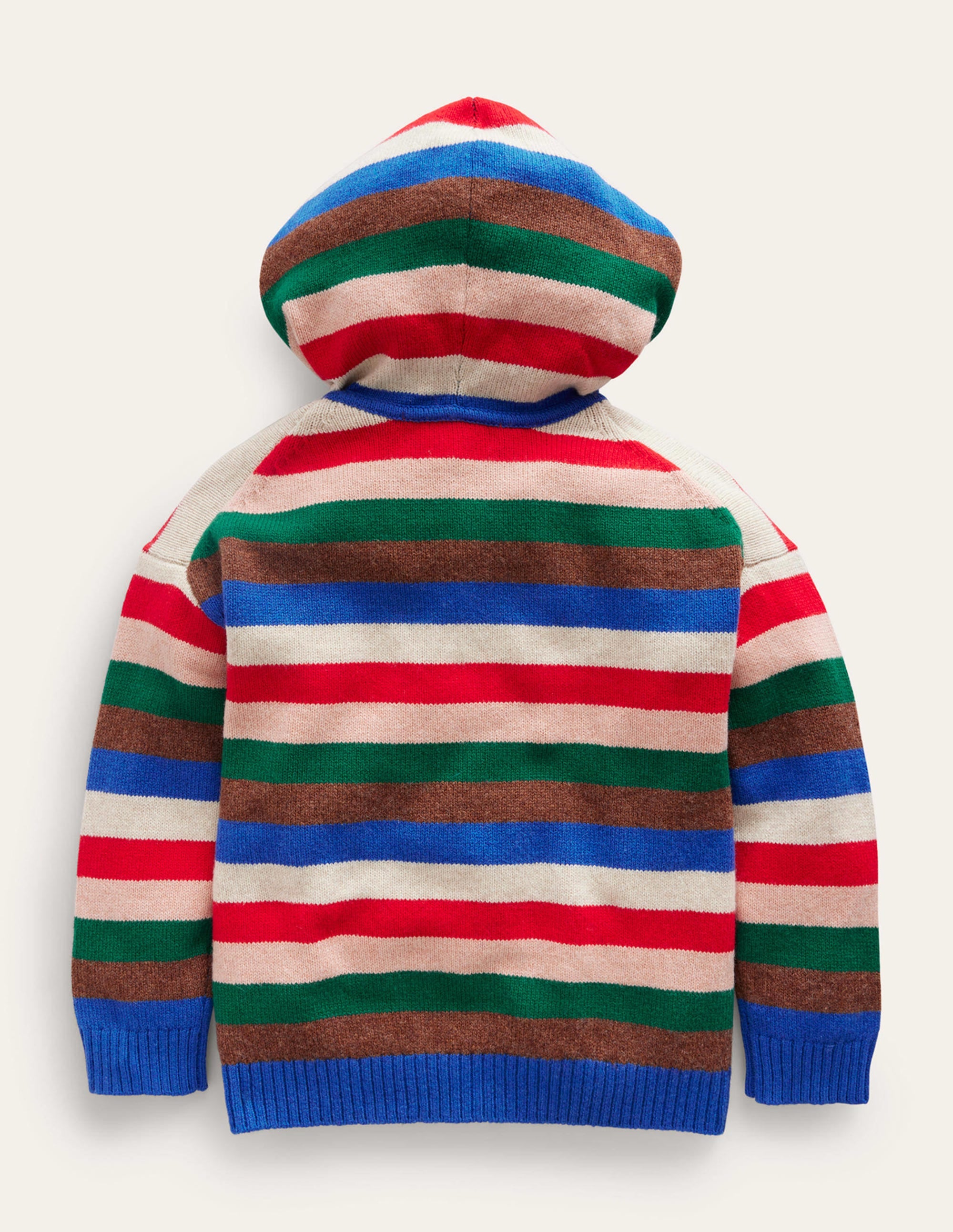 Sweat zippé à capuche-Bleu paradisiaque - Image 2