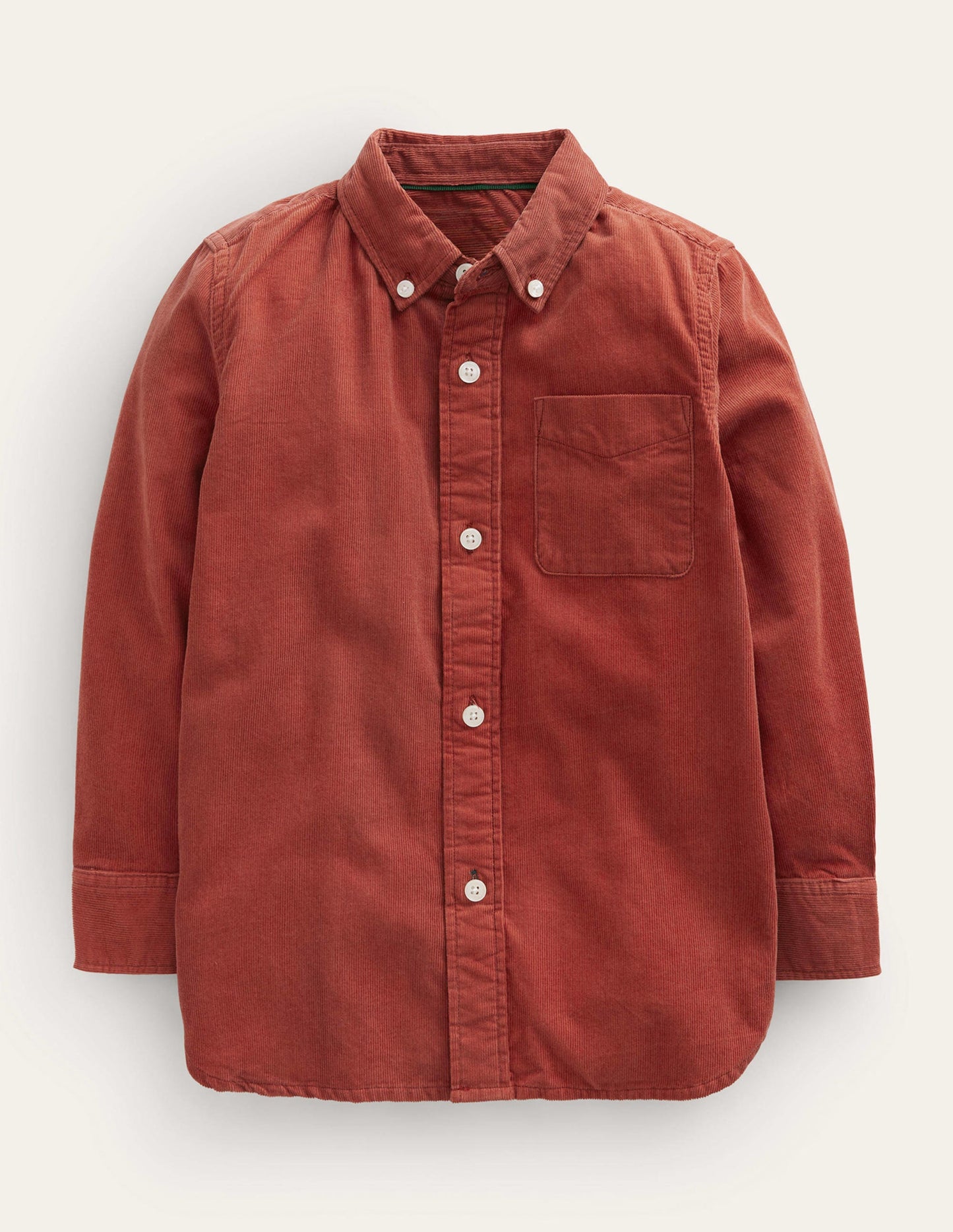 Cord Shirt-Roasted Chestnut