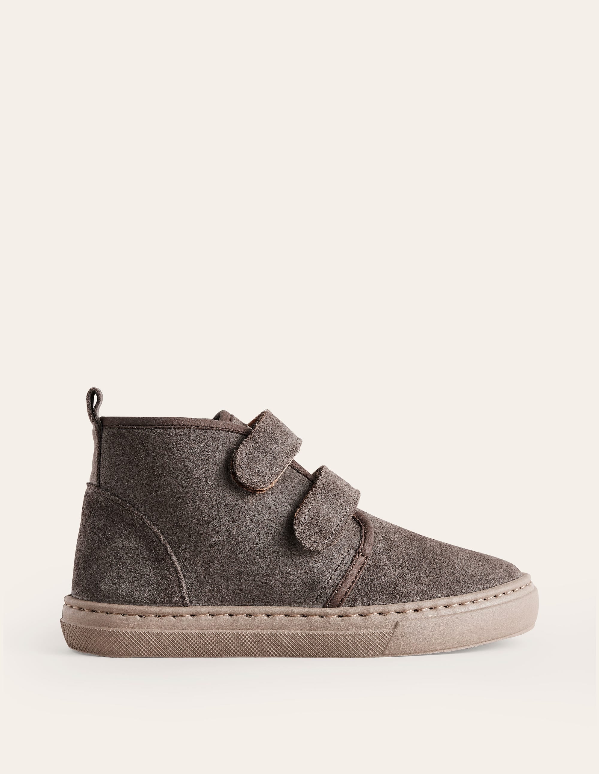 Wildleder-Riemenstiefel-Grau - Image 1