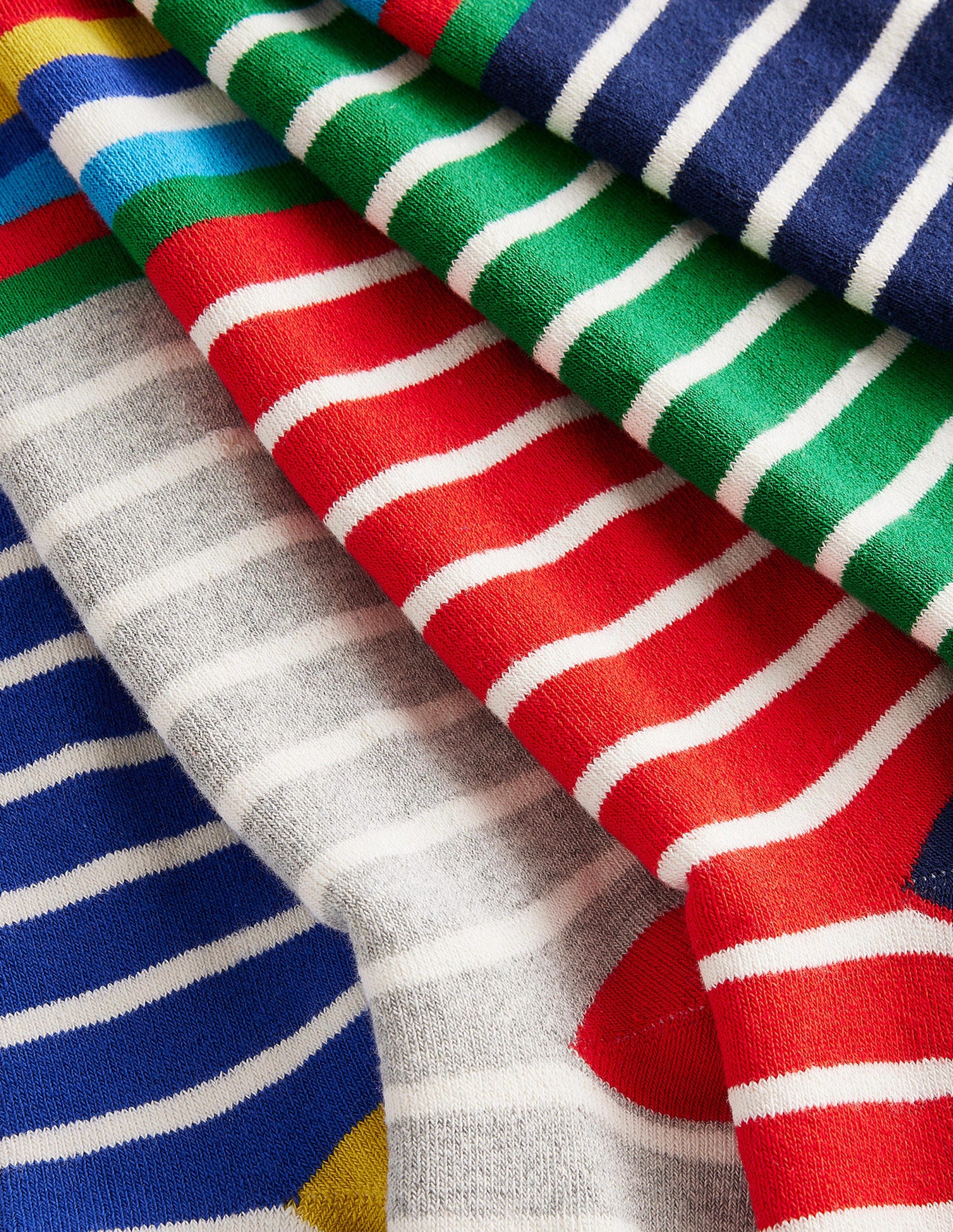 5&nbsp;paires de chaussettes de ski-Rayé-2