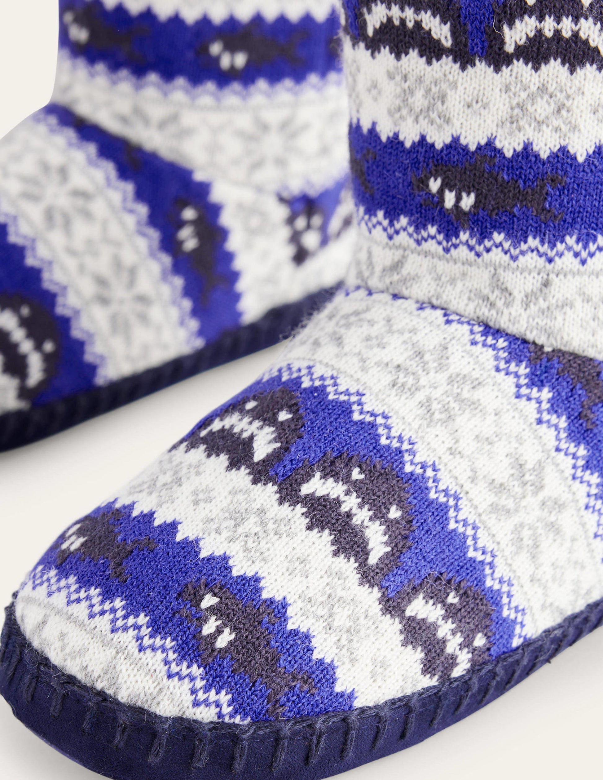Slipper-Stiefel-Blauer Hai-3