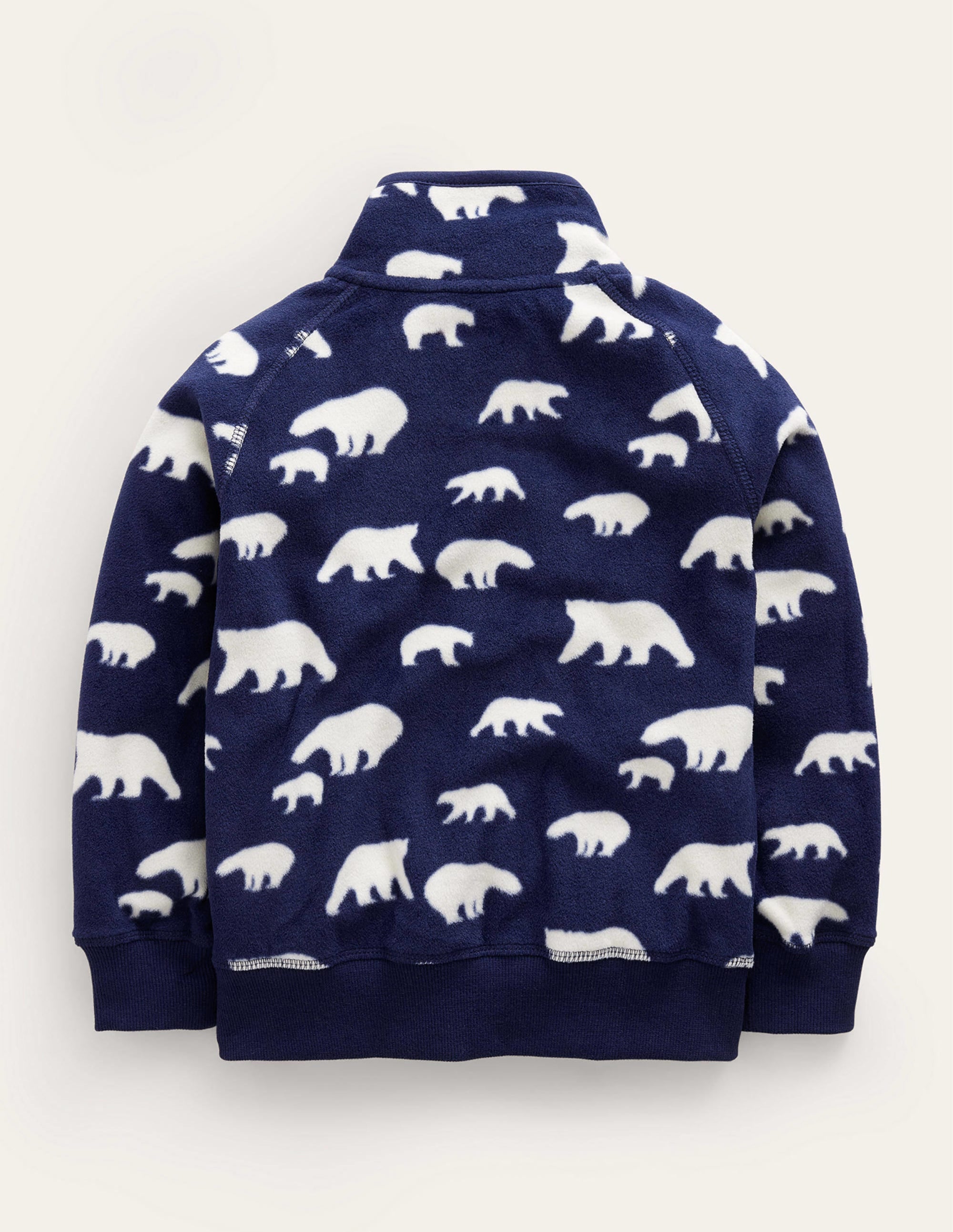 Kuschelige Fleecejacke-Marineblau Eisbären - Image 2