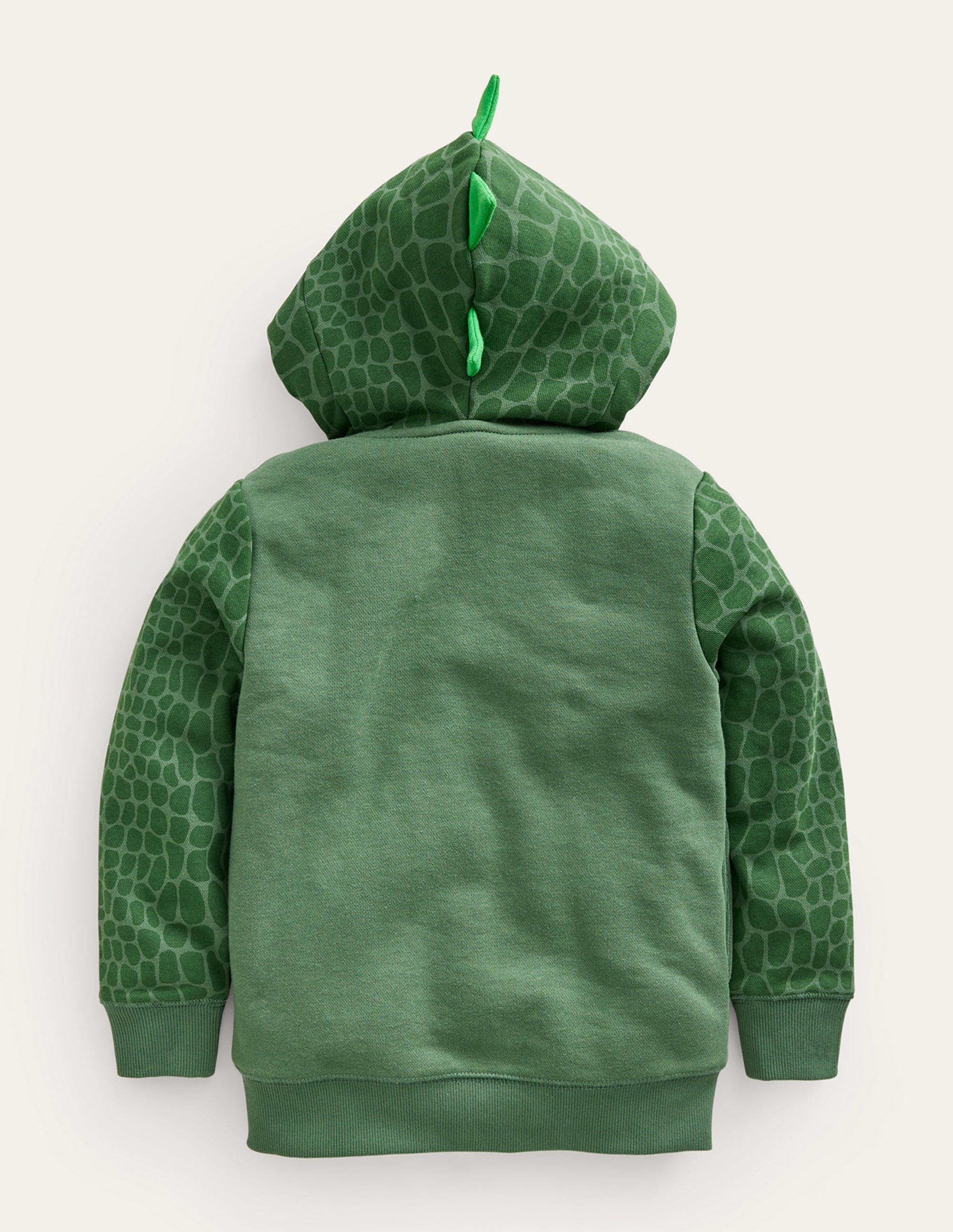 Sweat à capuche fantaisie-Crocodile vert-2