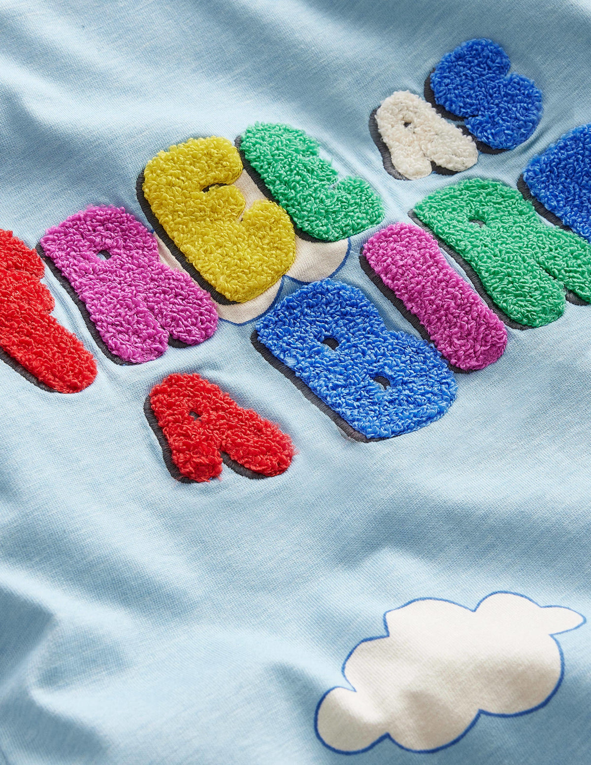 Oberteil mit Wolken-Logo-„Free as a Bird“-Logo - Image 3