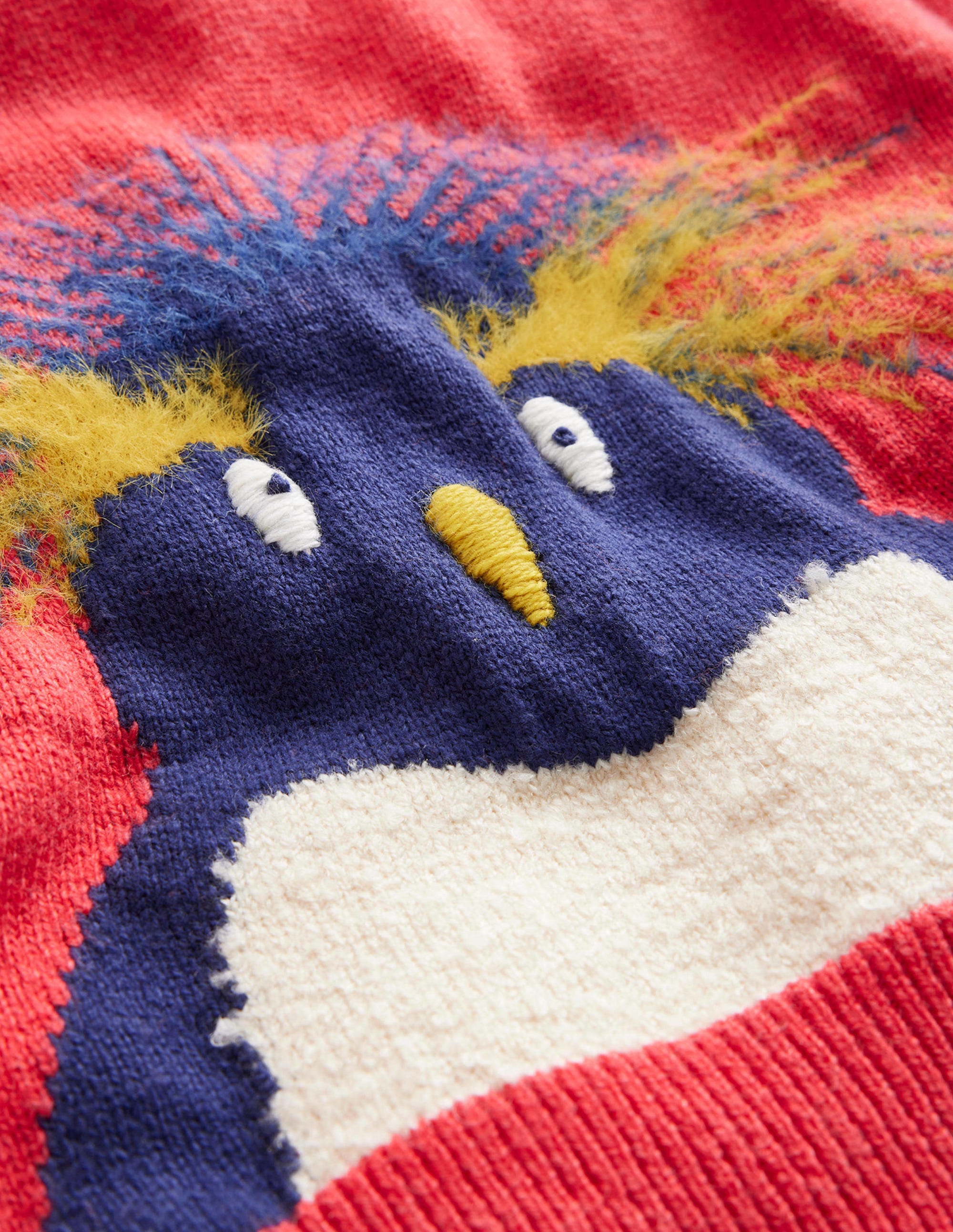 Pull fun et cosy-Pingouin rouge confiture - Image 3