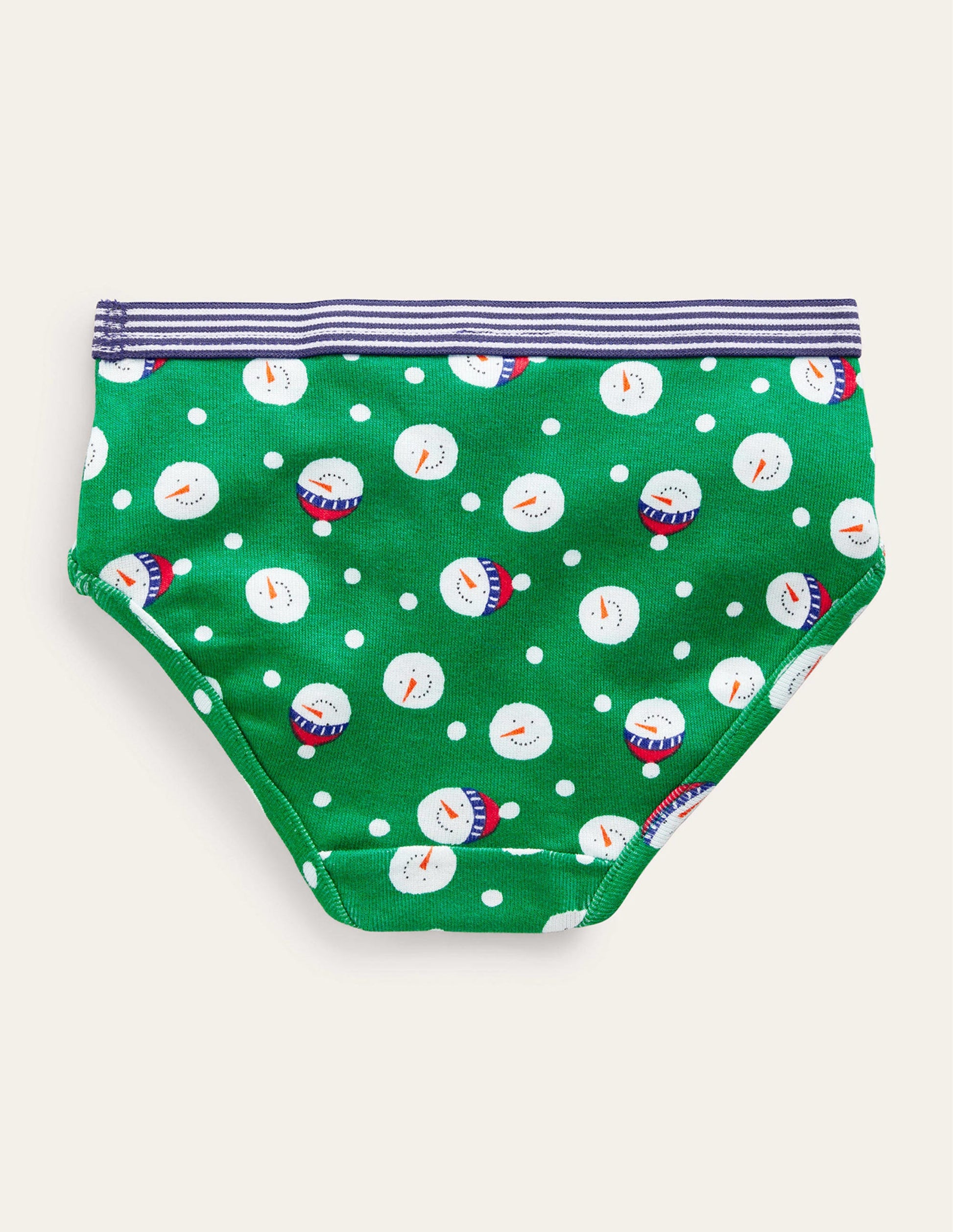 5 slips-Bonhomme de neige multi-2