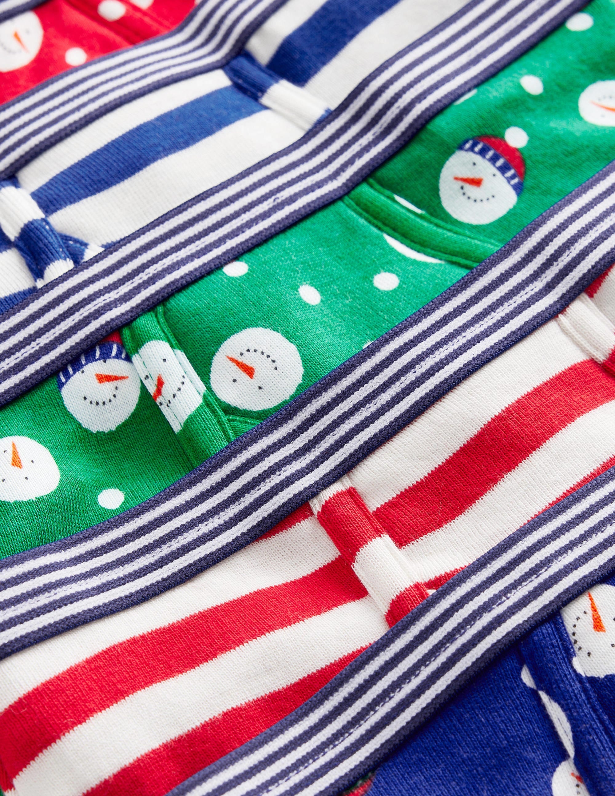 5 slips-Bonhomme de neige multi - Image 3