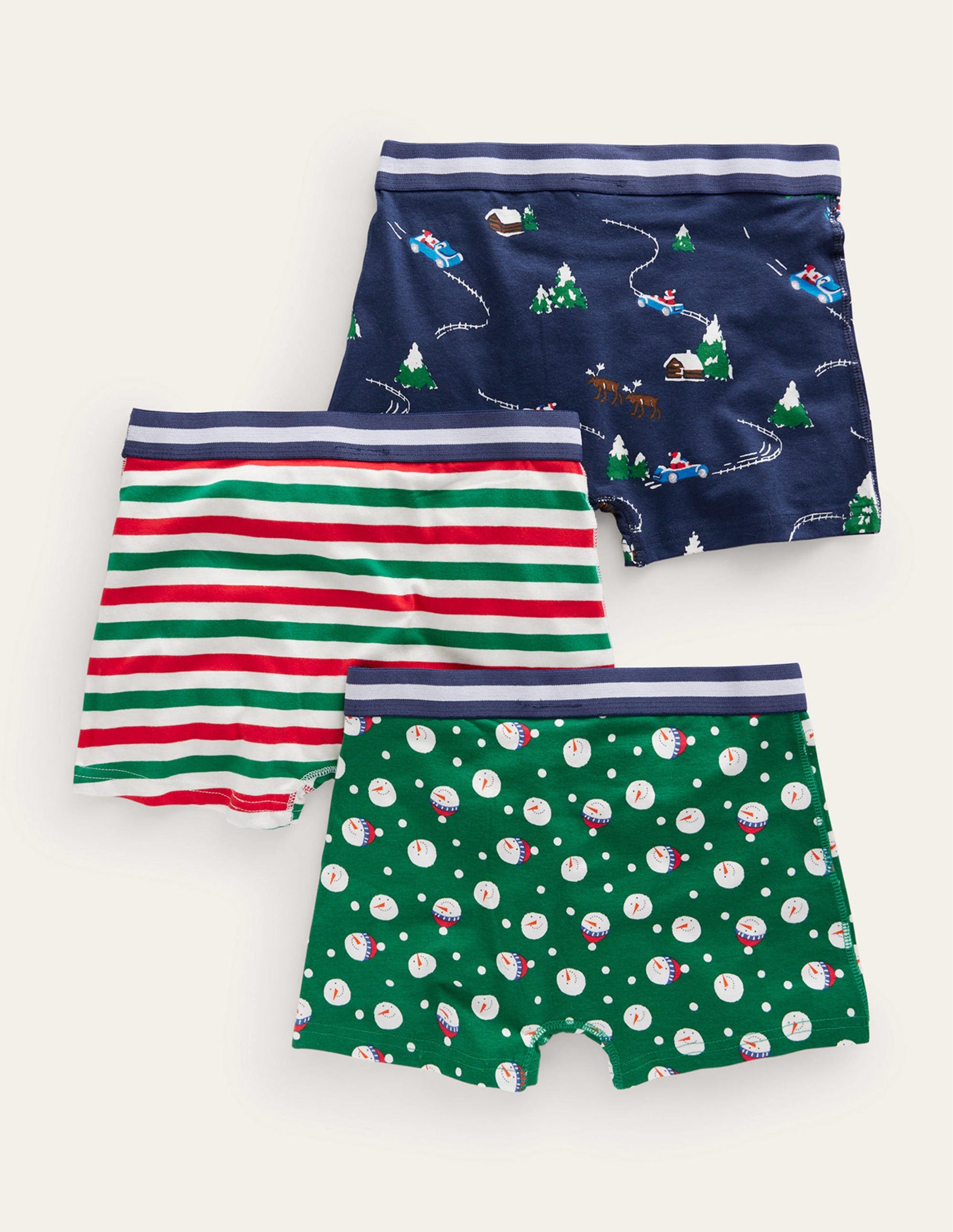 3 boxers-Motif festif multi-2