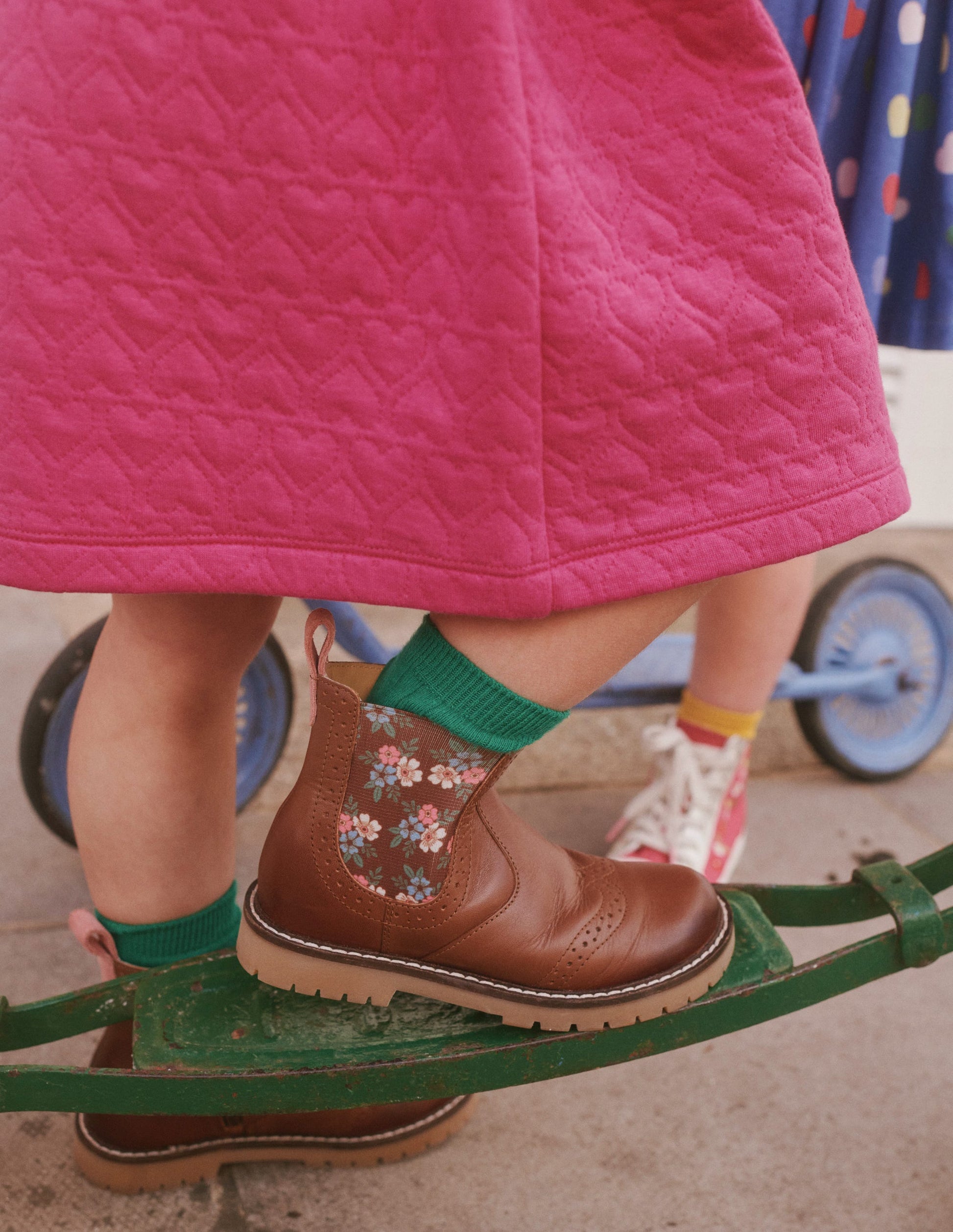 Chelsea-Stiefel aus Leder-Hellbraun-4