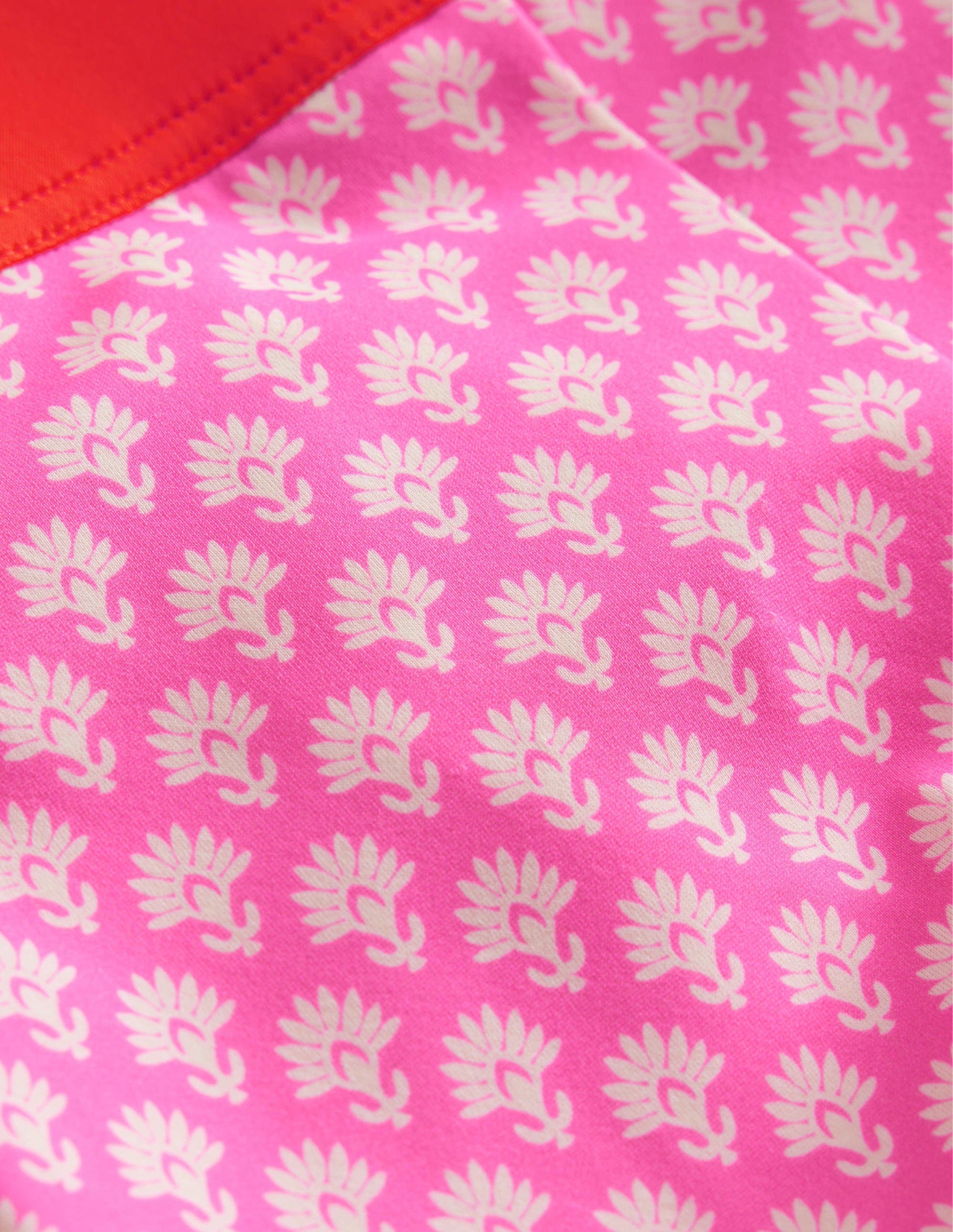 Short de bain à motif-Feu d'artifice, Motif Woodblock-3