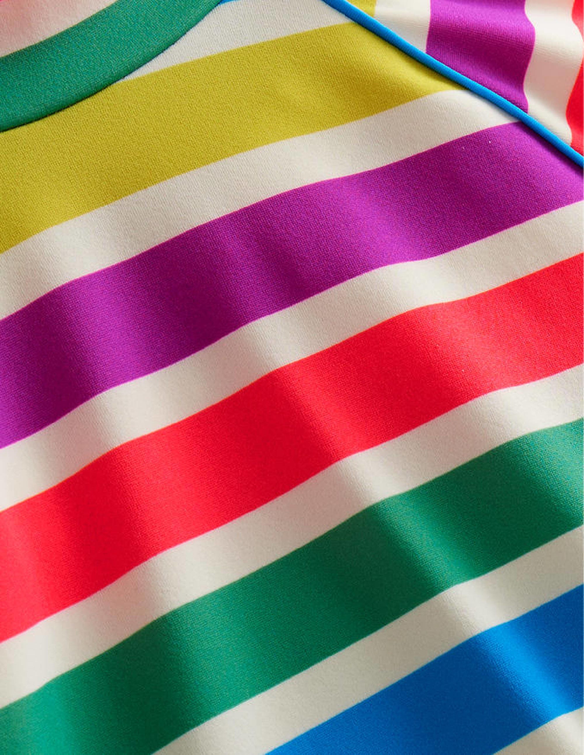 Patterned Rash Vest-Day Tripping Stripe - Image 3