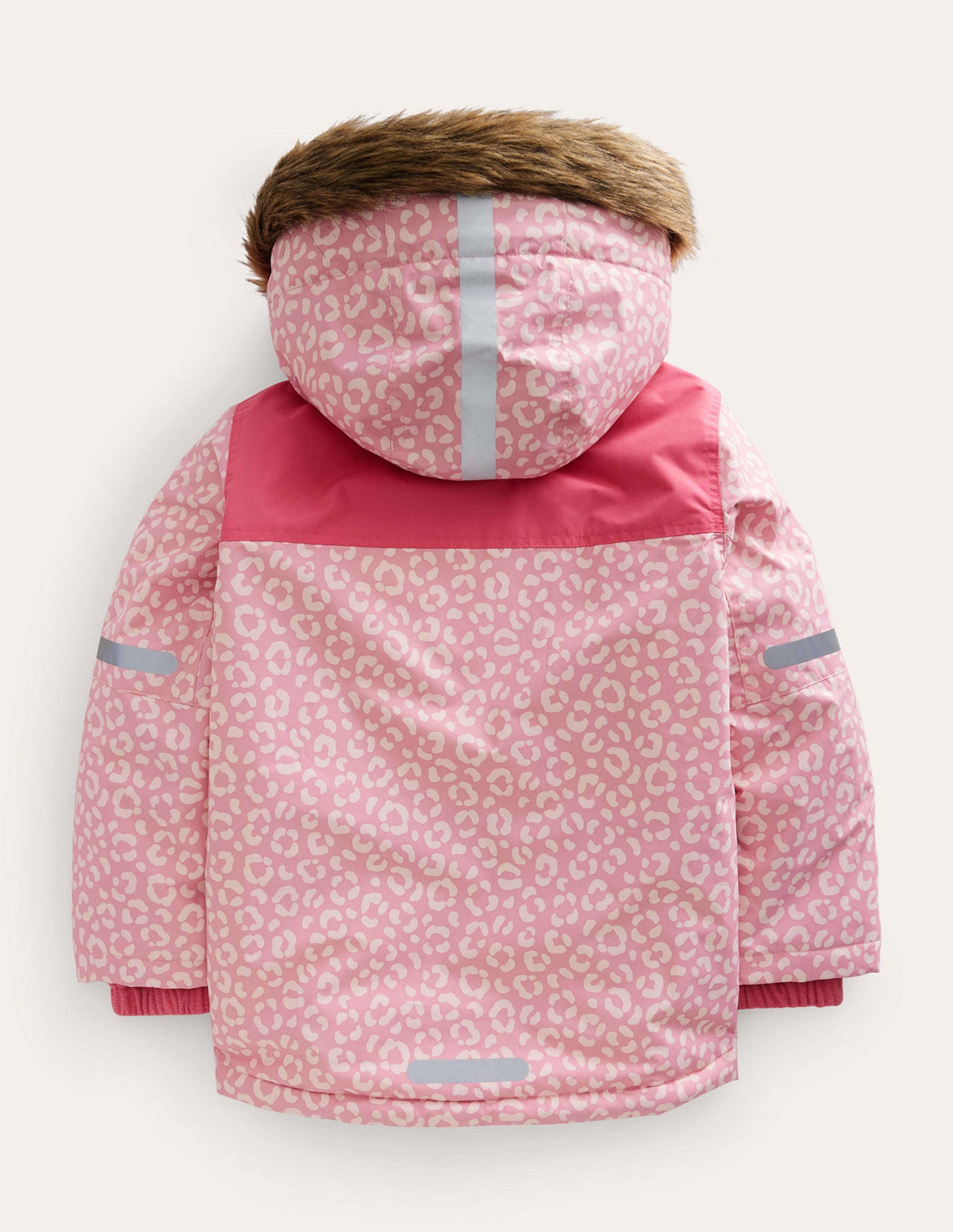 Veste imperméable pour tous les temps-Léopard rose - Image 2