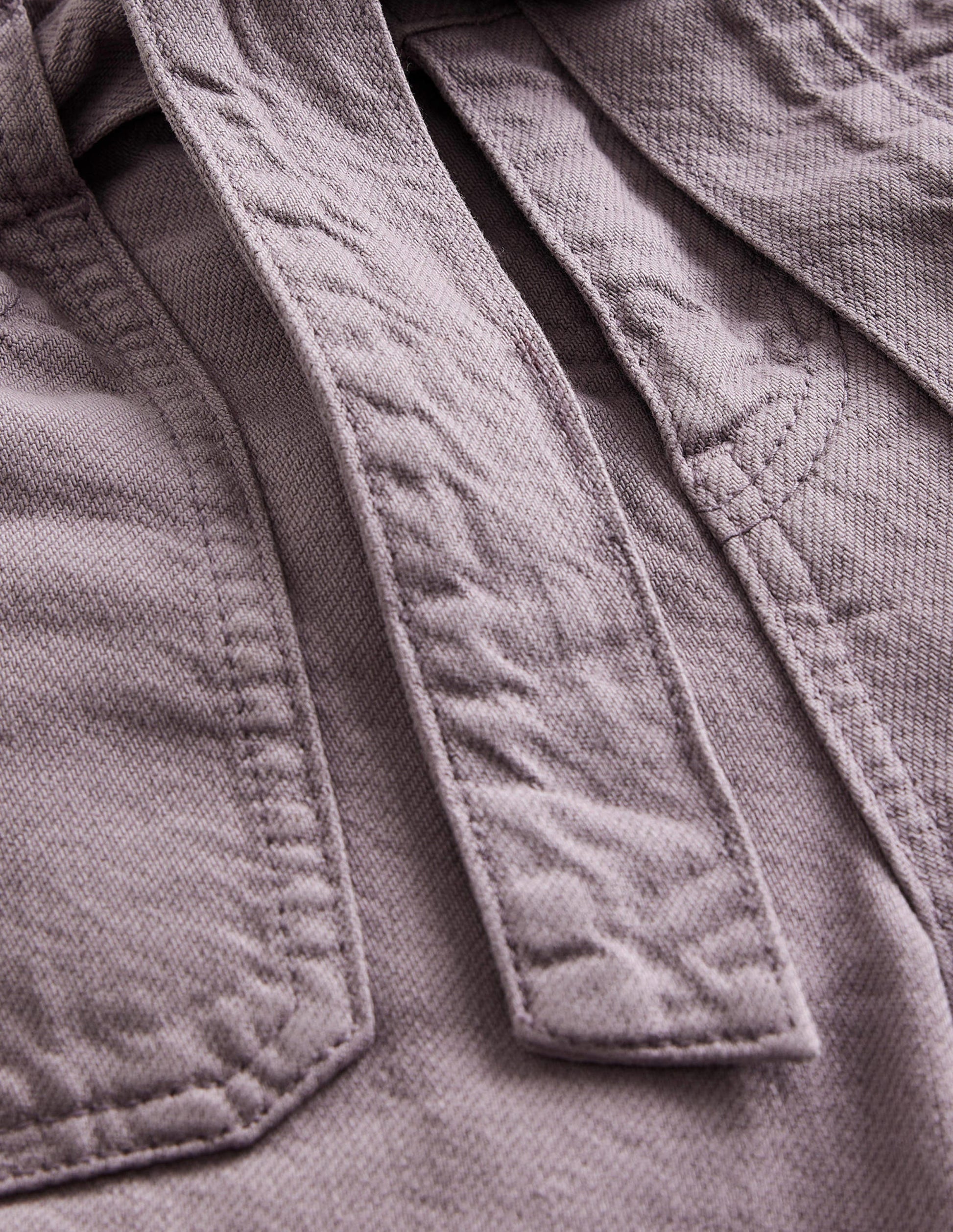 Cargohose mit Bindegürtel-Mammoth Breath Lila-3