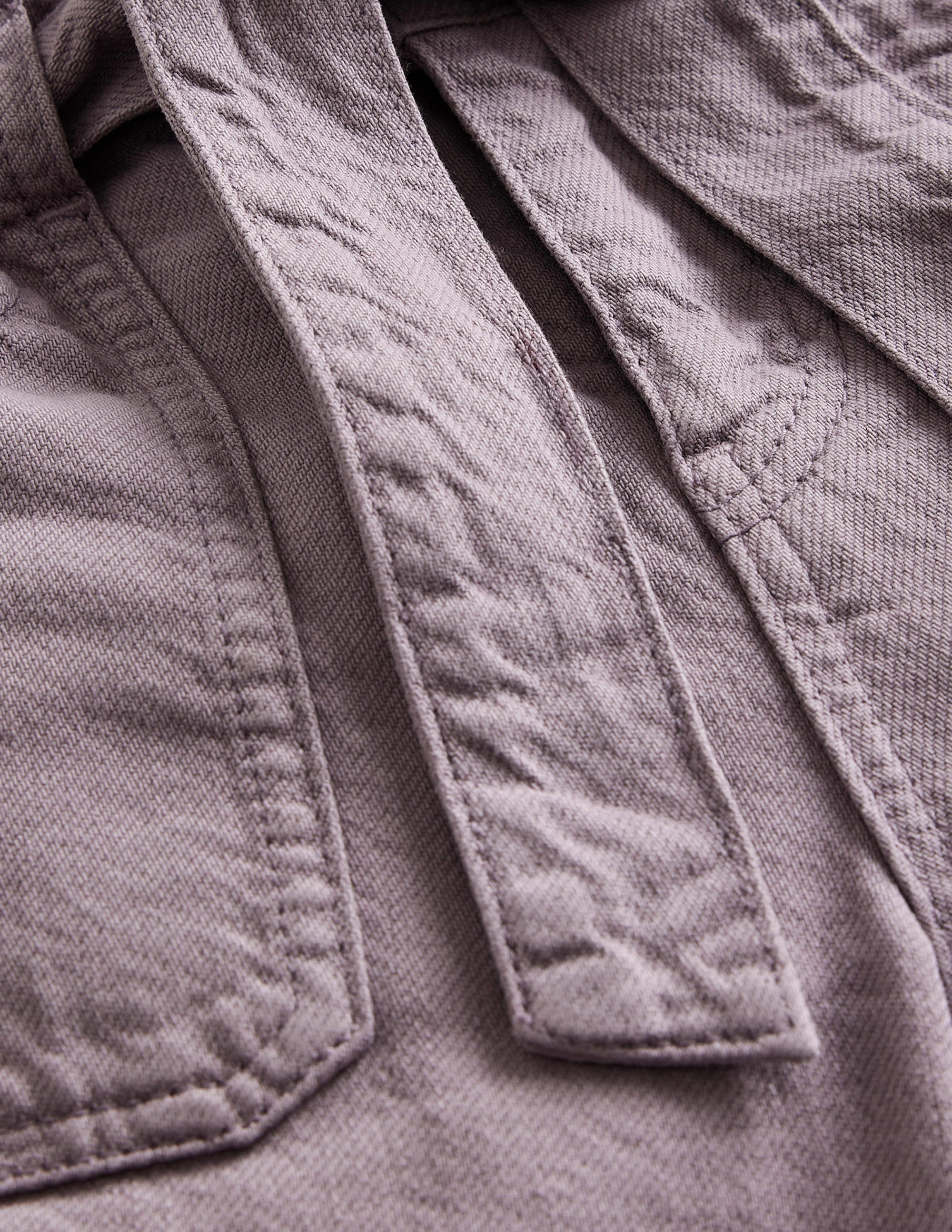 Cargohose mit Bindegürtel-Mammoth Breath Lila - Image 3
