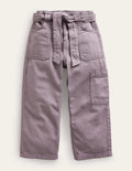 Cargohose mit Bindegürtel-Mammoth Breath Lila