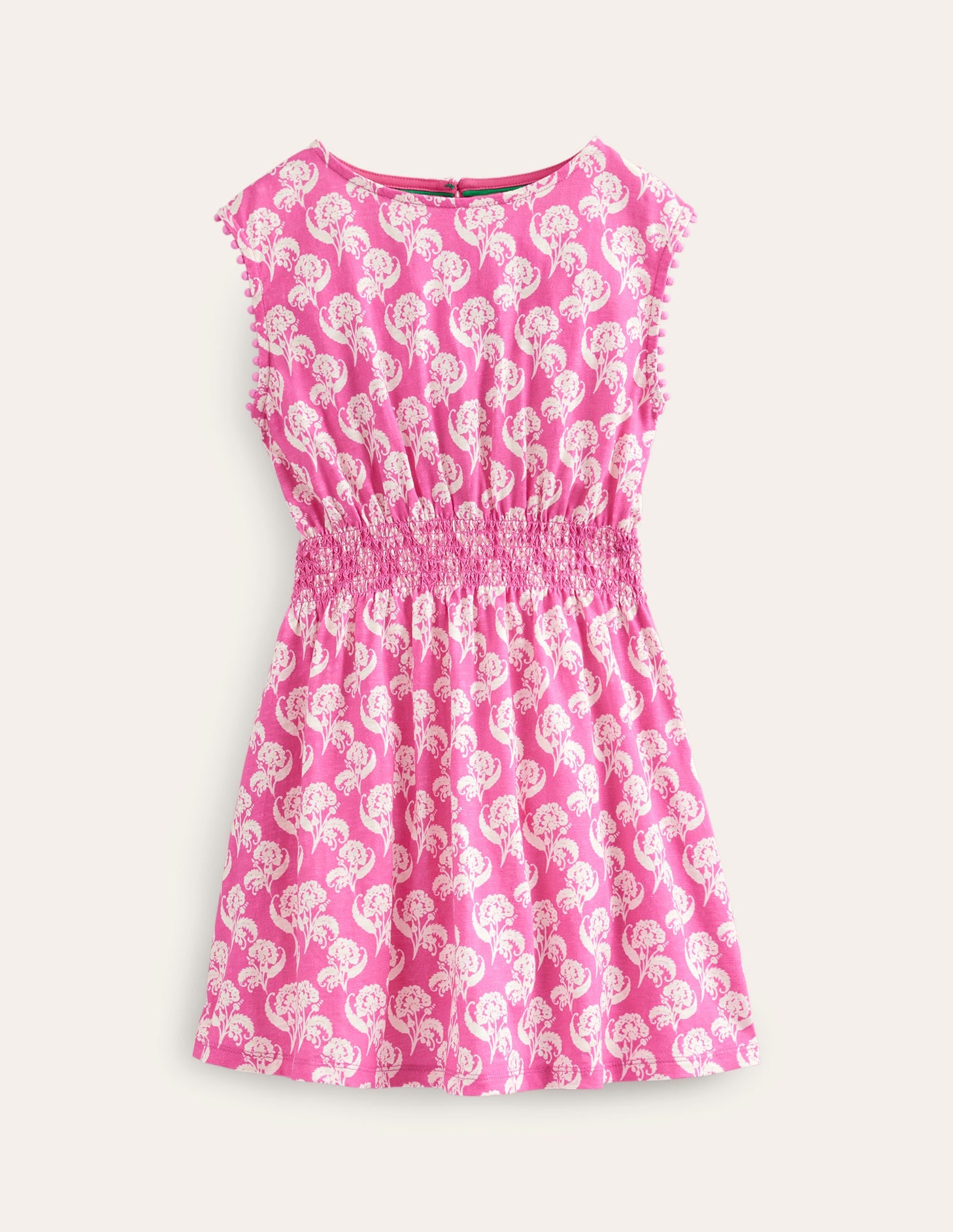 Robe de vacances imprimée-Motif Floral Stamp fleur de prunier - Image 1