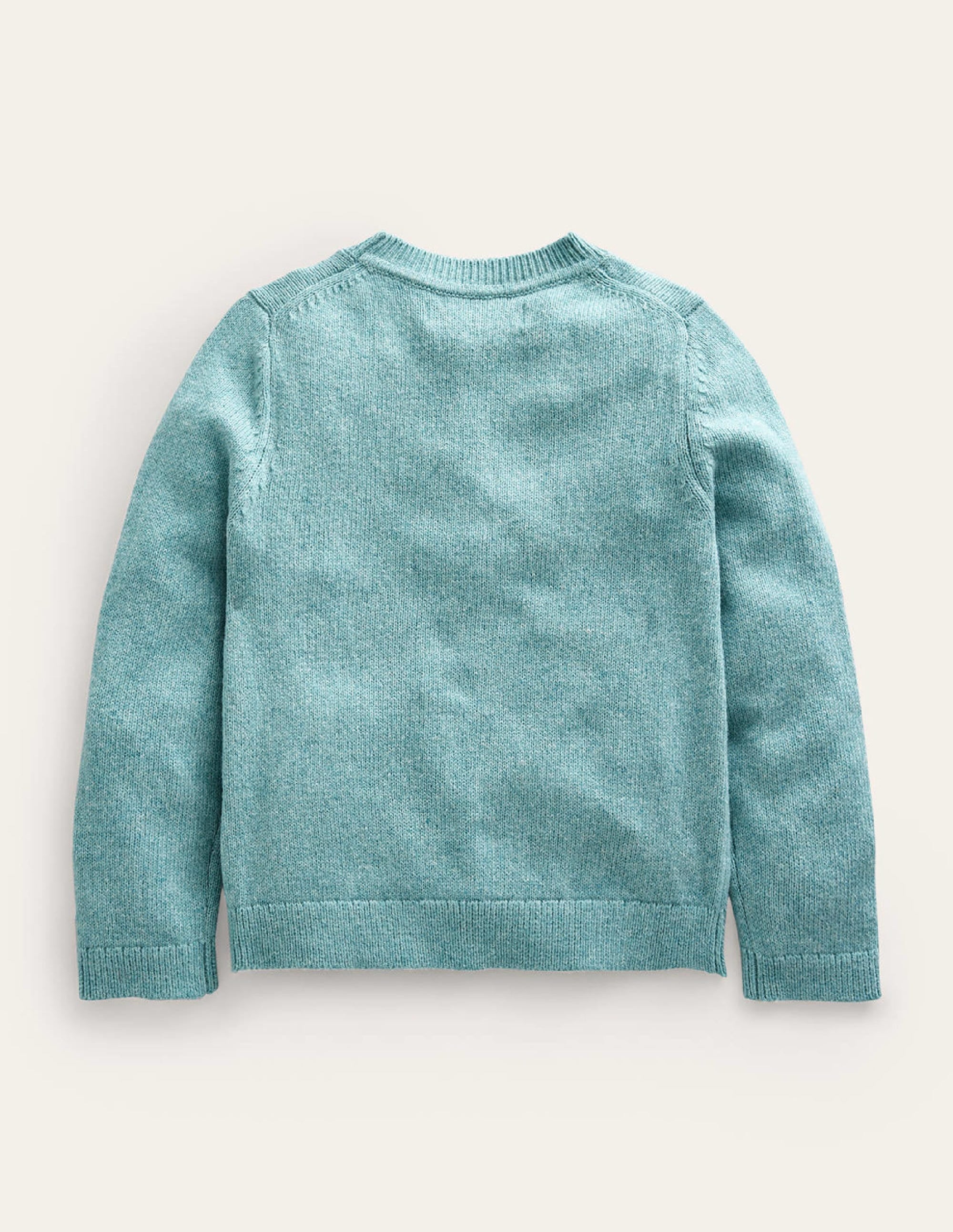 Origineller Pullover-Rubinrot Meliert Katze - Image 2