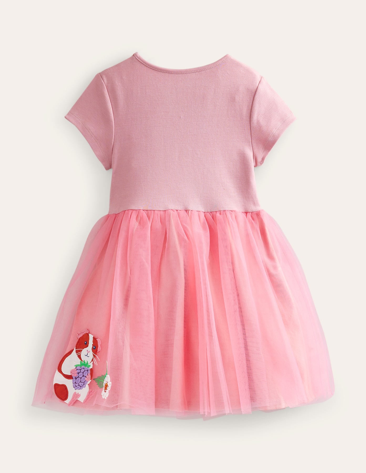 Tüllkleid im Ballettstil mit Applikationen-Mandelrosa - Image 2