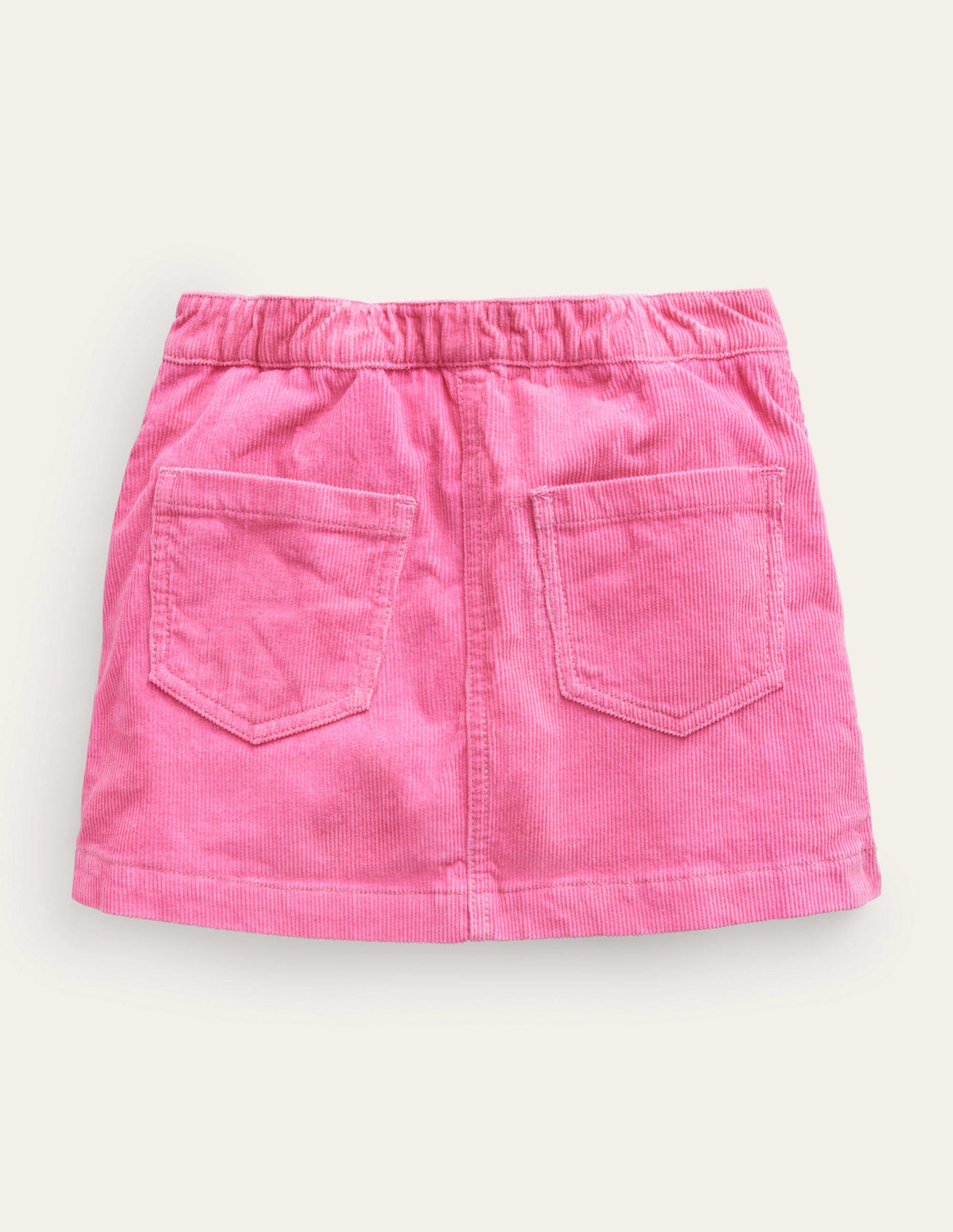 Mini-jupe trapèze-Rose moyen - Image 2