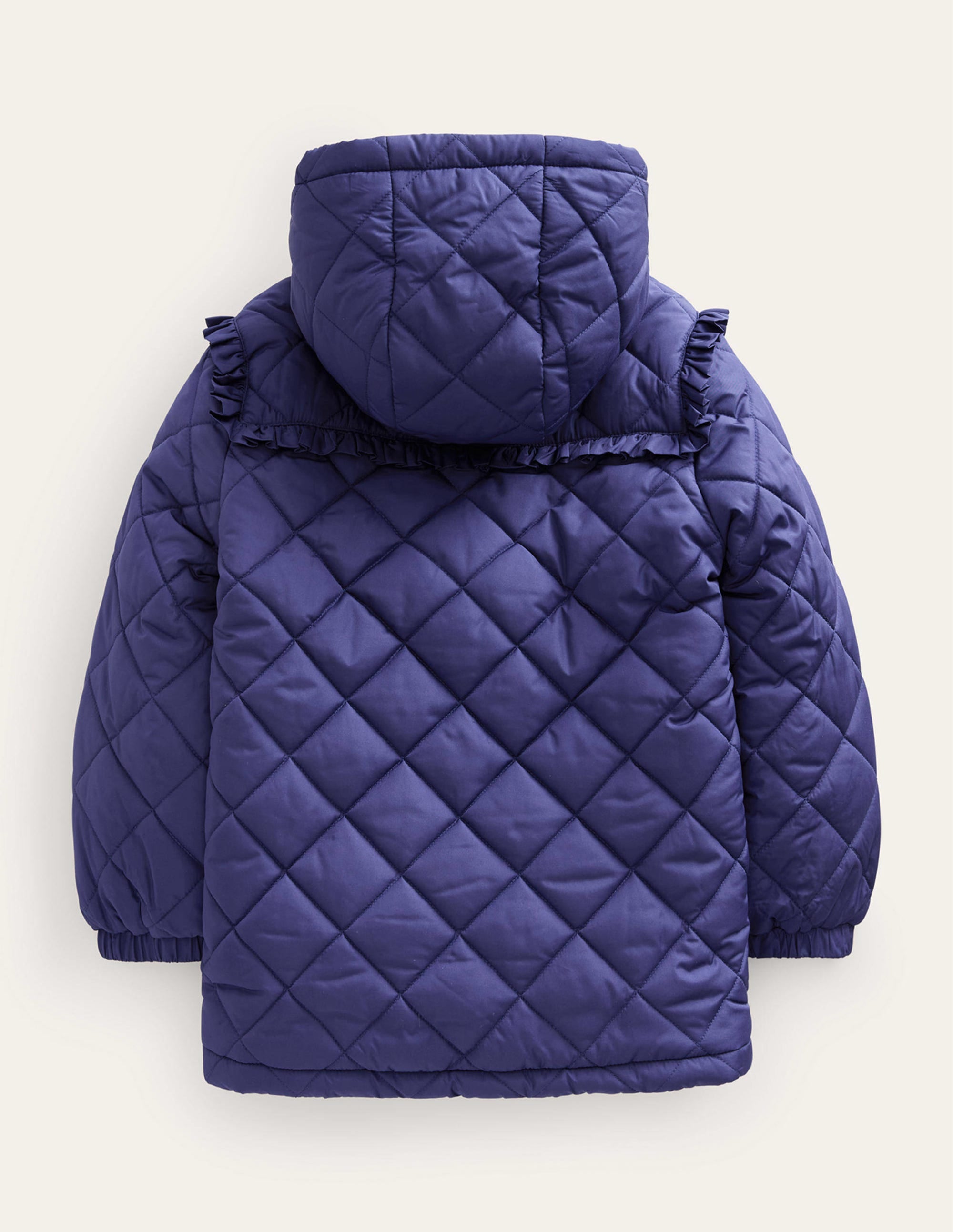 Anorak mit Muschelsteppung-Schuluniform-Navy - Image 2