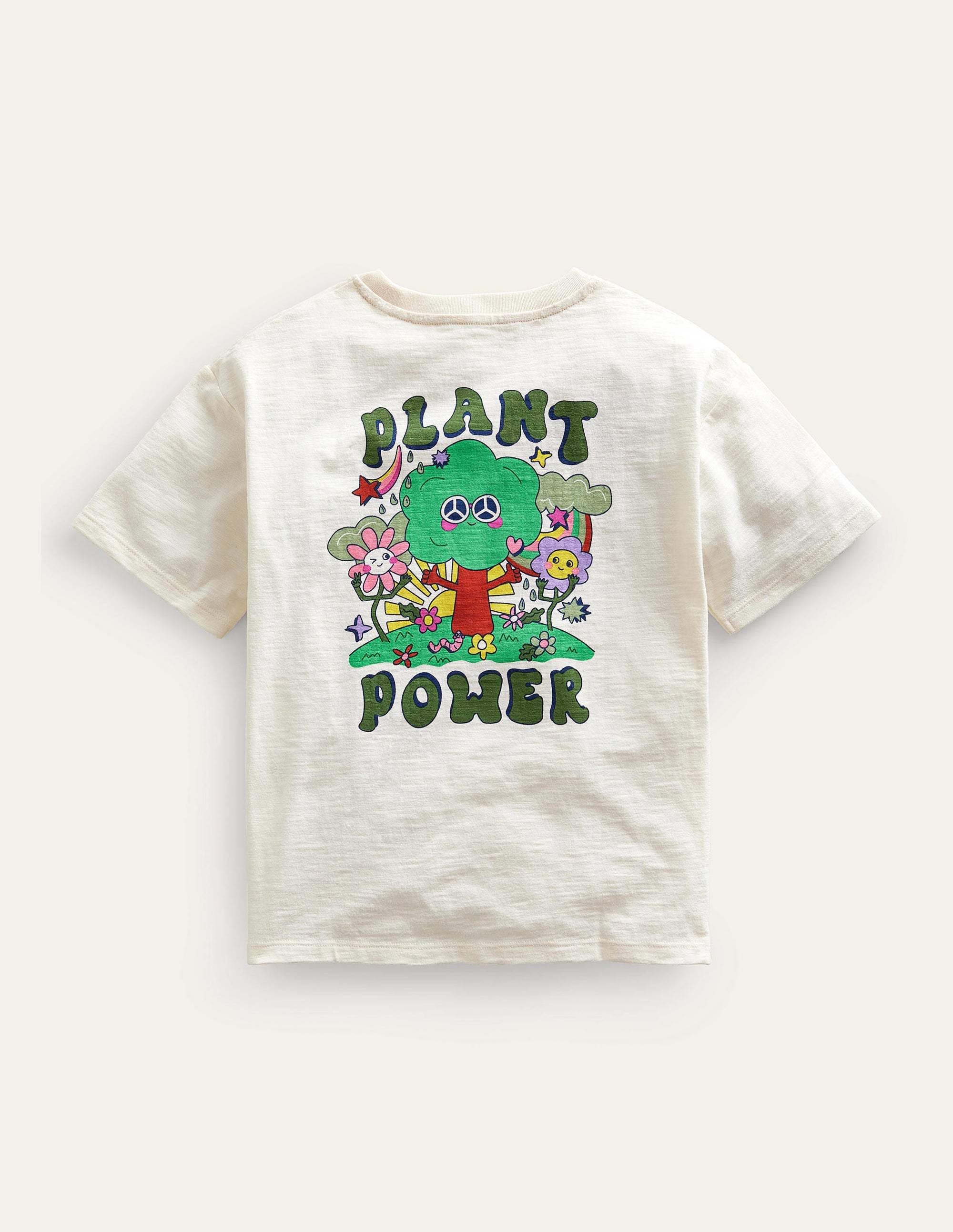 Lockeres T-Shirt mit Druck-Vanilleschote - Image 2