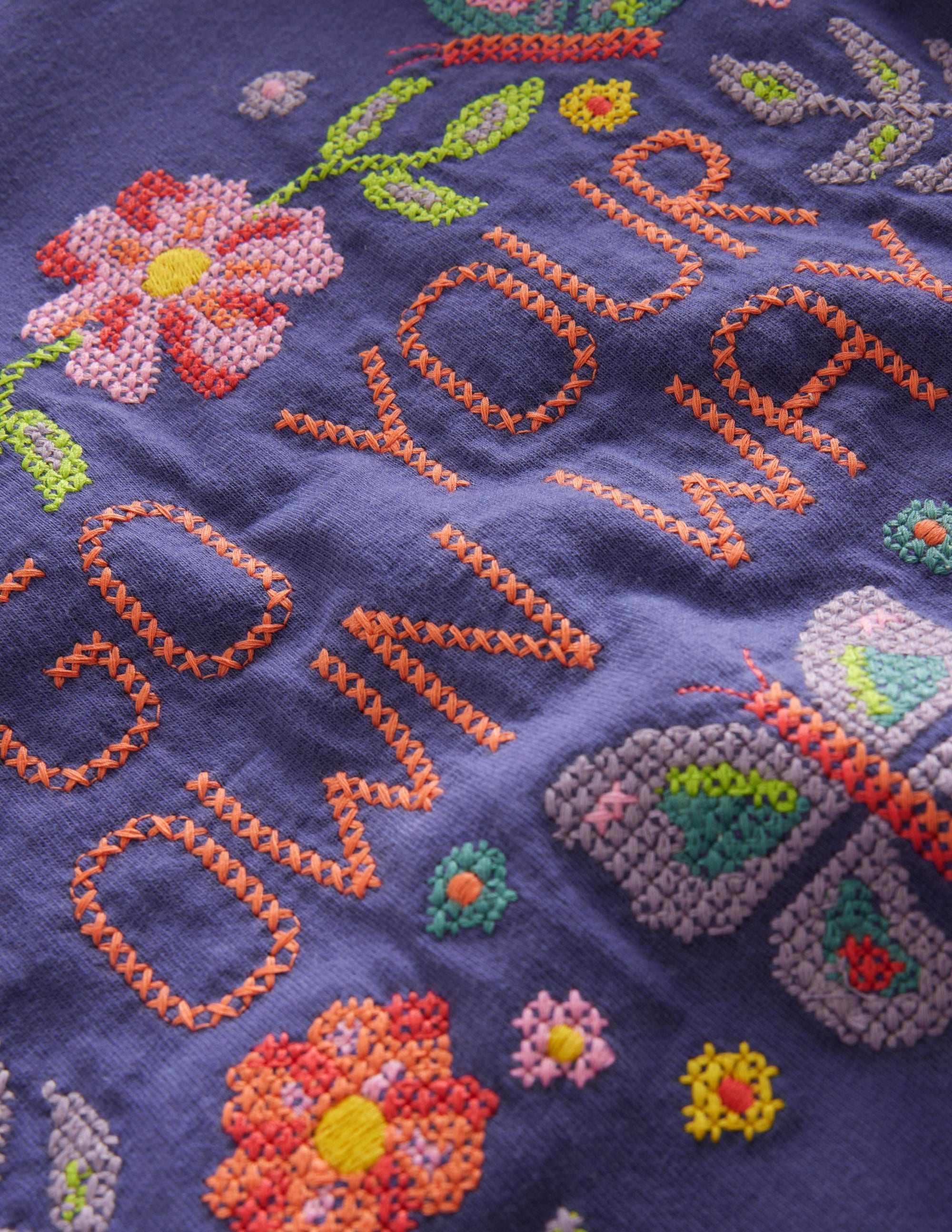 Embroidered T-Shirt-Soft Starboard - Image 3