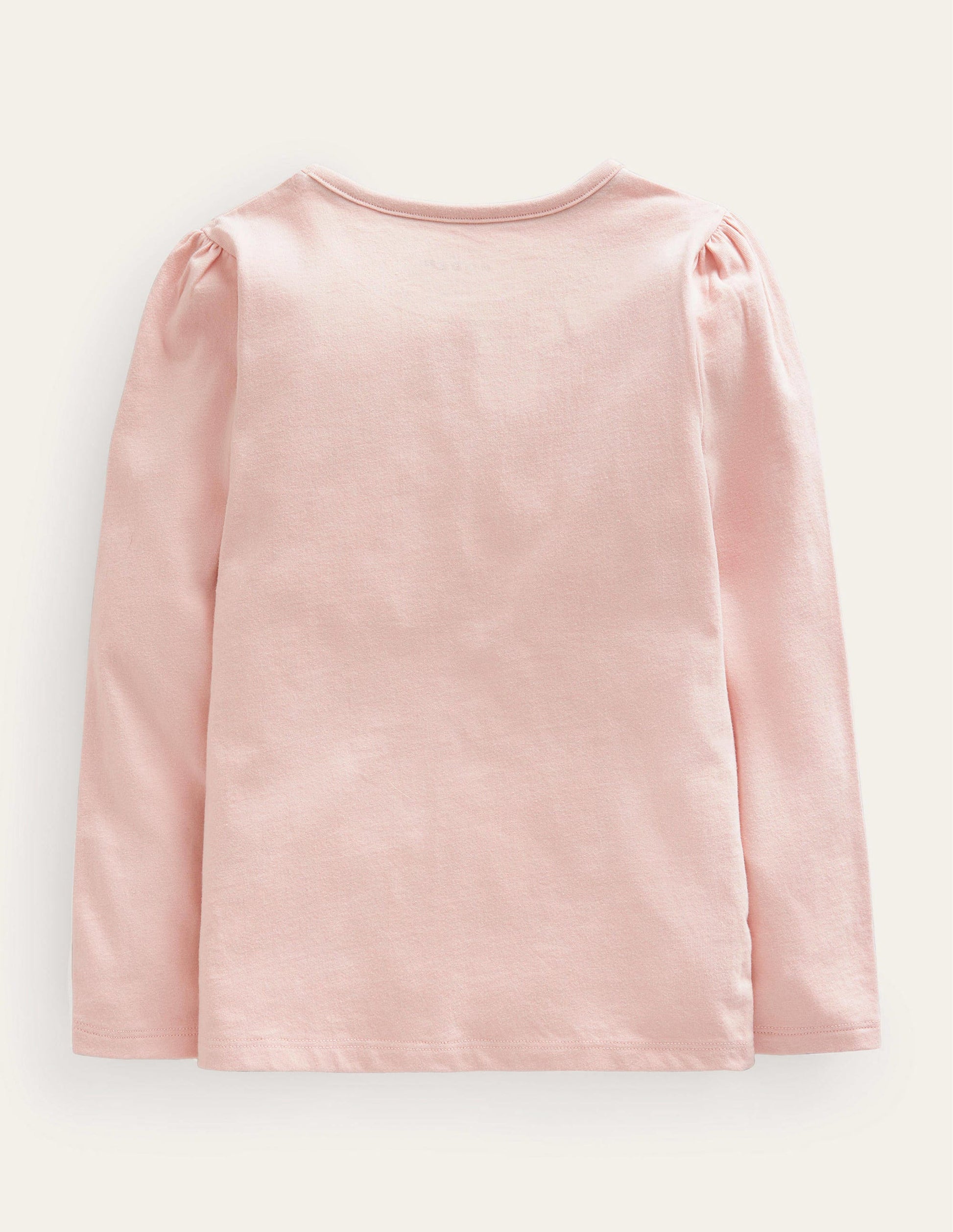 T-shirt brodé-Rose Provence poudré-2