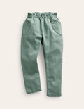 Pantalon à enfiler-Vert fumée