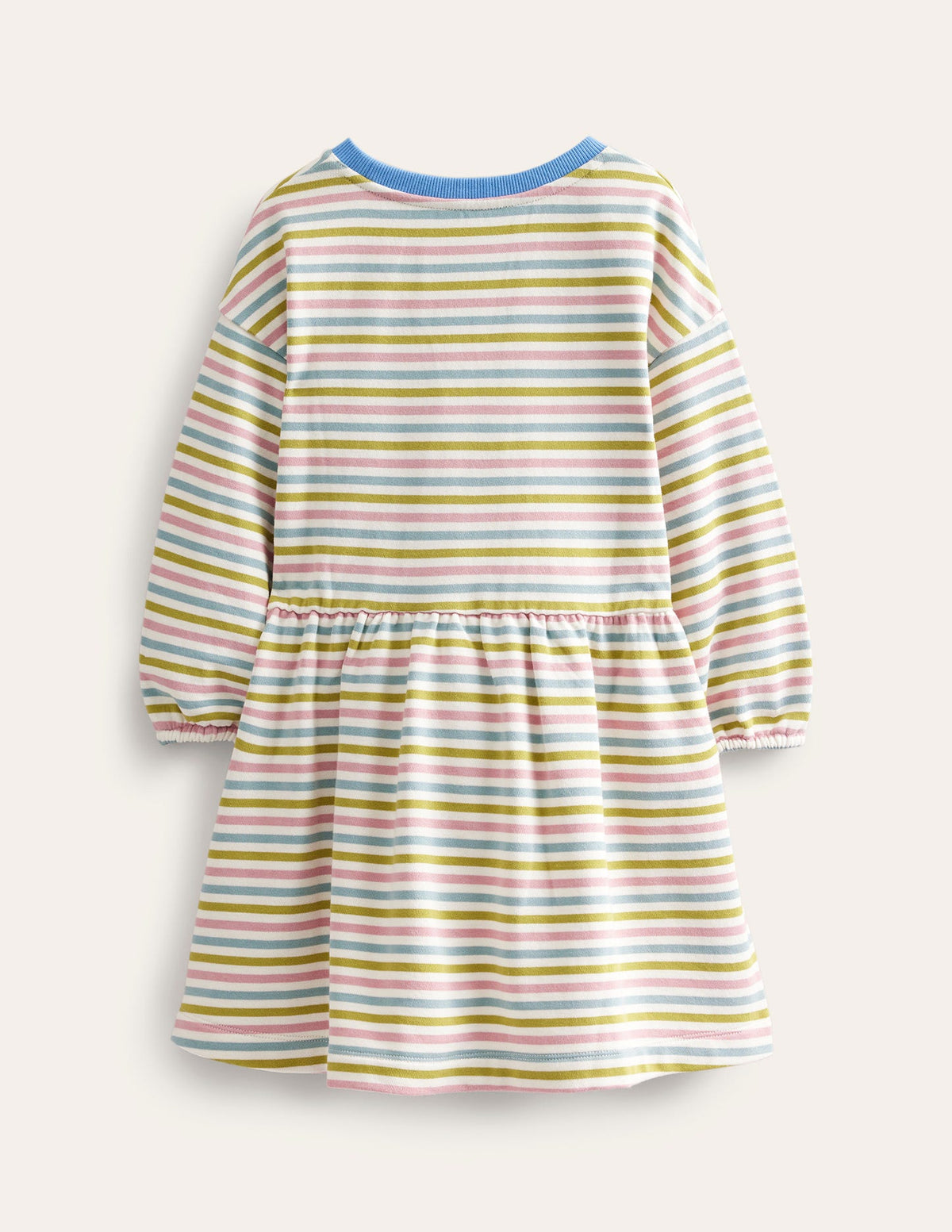 Bedrucktes Sweatshirt-Kleid-Sternfrucht/Mandelrosa - Image 2