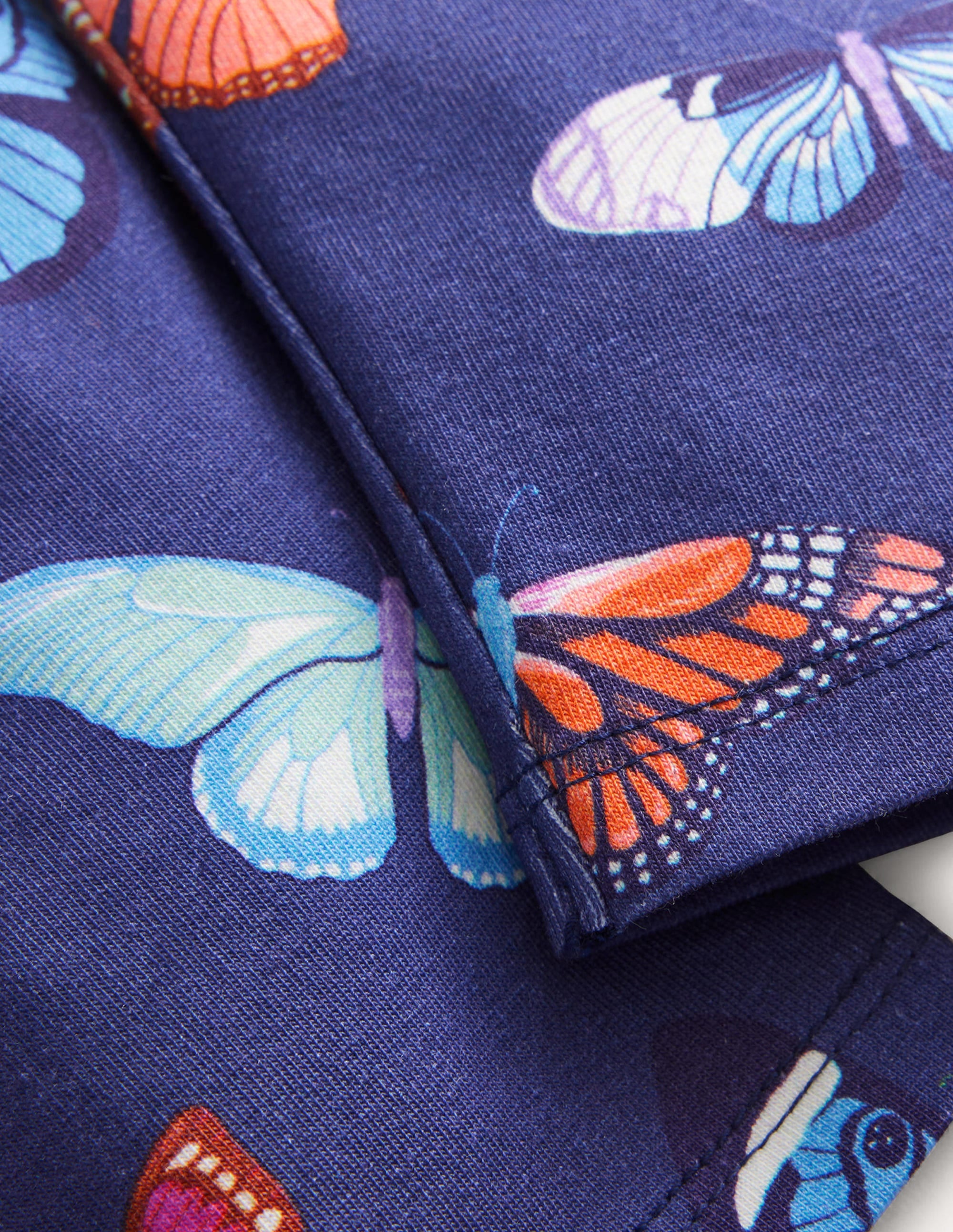Legging fun-Papillons bleu marine universitaire - Image 3