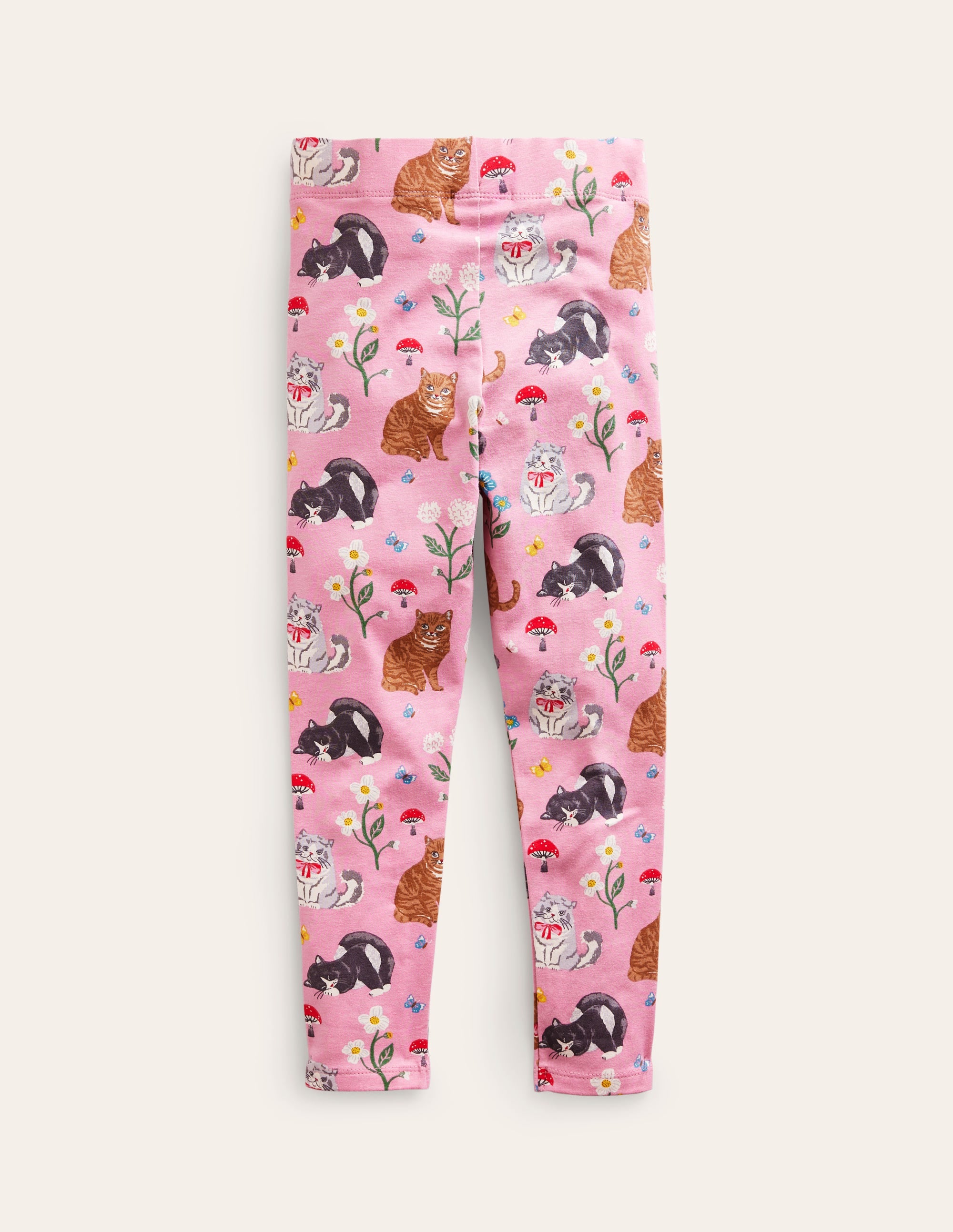 Legging fun-Chats rose amande - Image 2