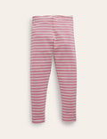 Lustige Leggings-Kirschblütenrosa/Naturweiß