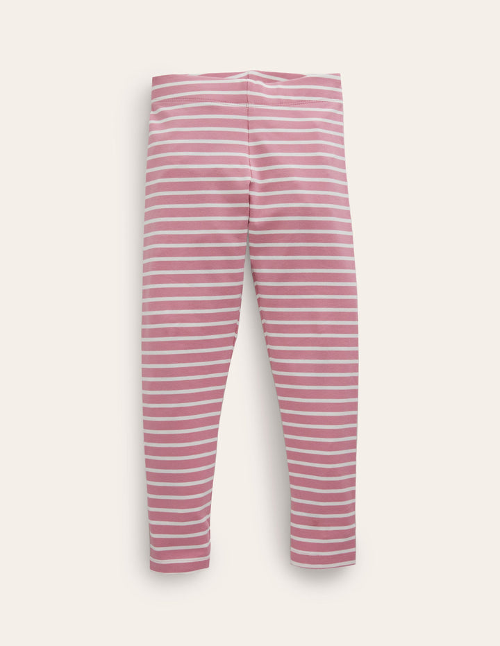 Lustige Leggings-Kirschblütenrosa/Naturweiß