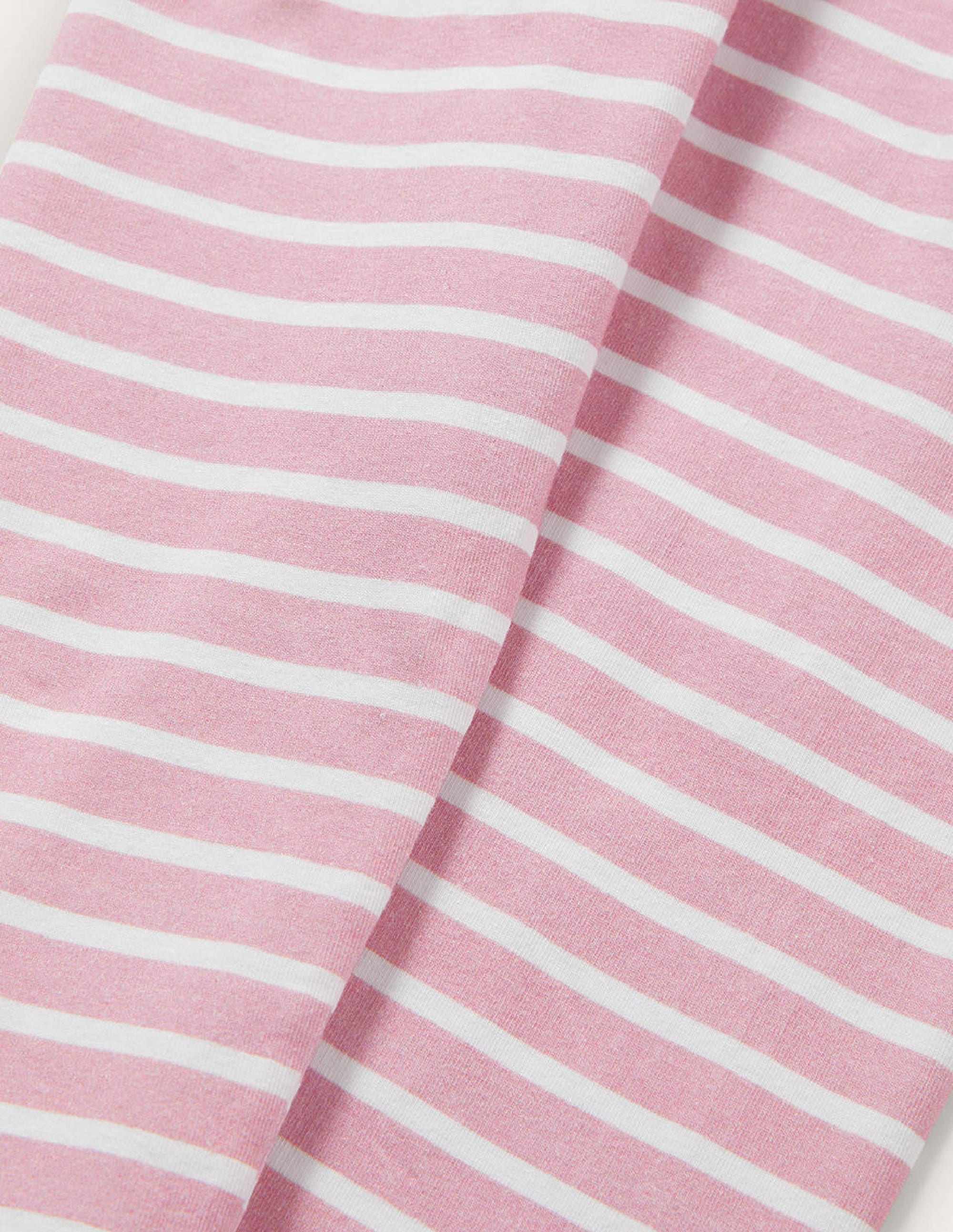 Lustige Leggings-Kirschblütenrosa/Naturweiß - Image 3