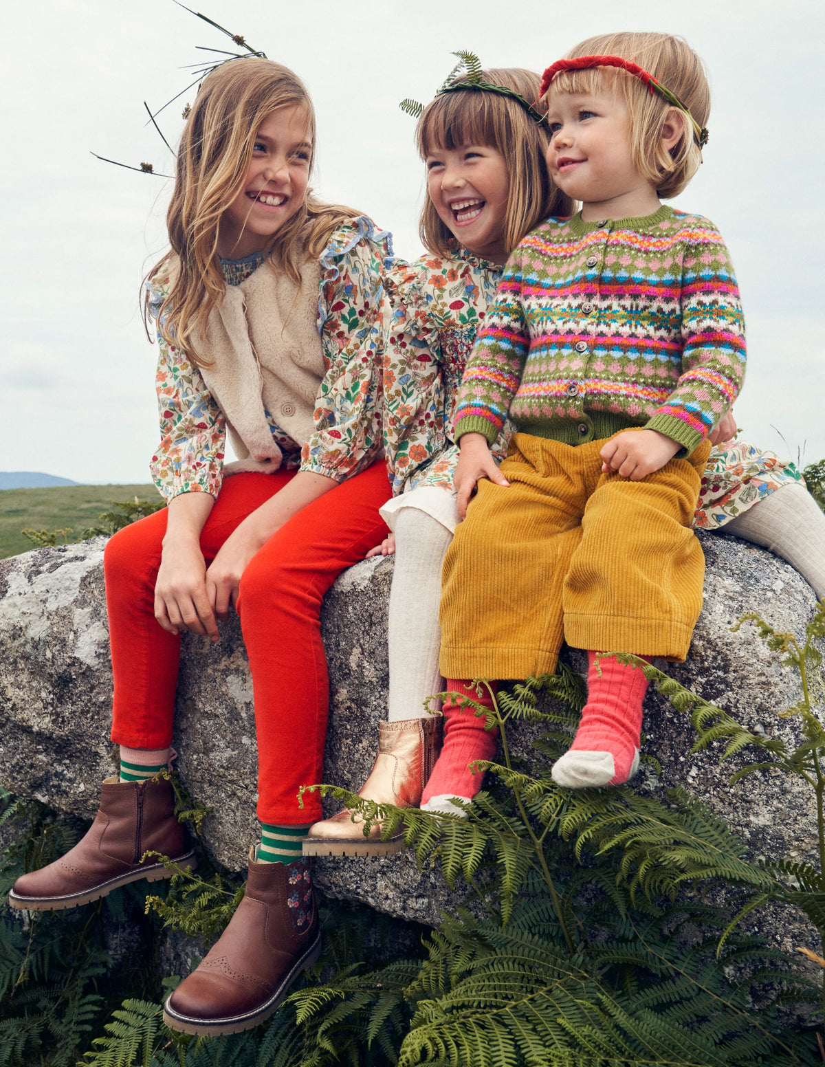 Fair-Isle-Strickjacke-Bunt Fair-Isle - Image 4