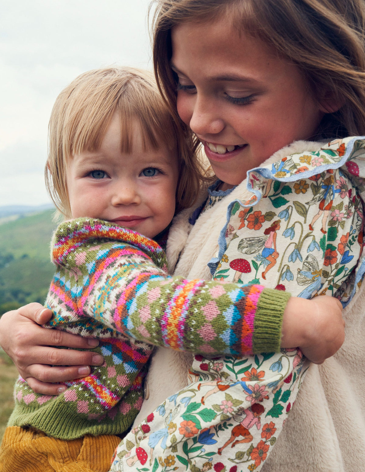 Fair-Isle-Strickjacke-Bunt Fair-Isle - Image 5