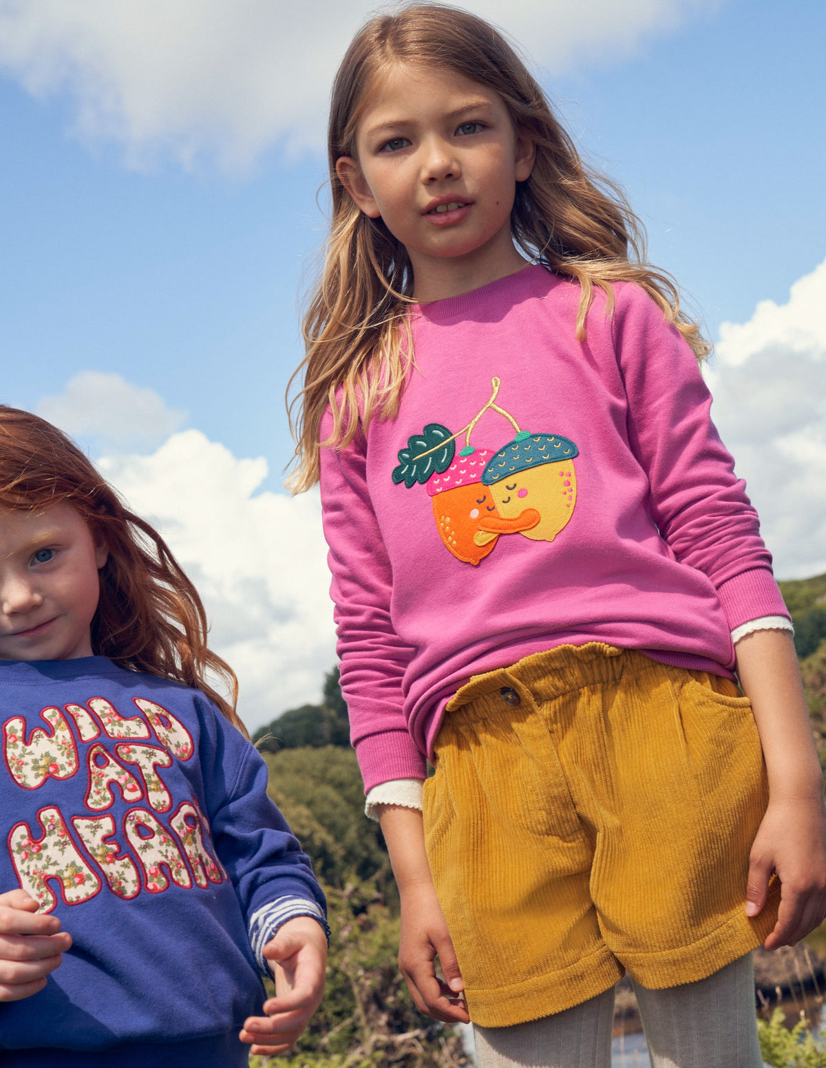 Sweatshirt mit Applikation-Teetassen-Rosa Ahorn-4