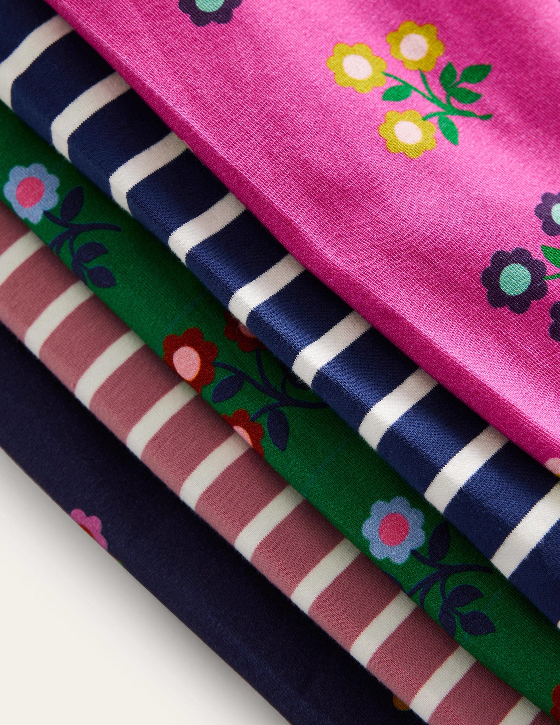 Leggings im 5er-Pack-Bunt Muster-2
