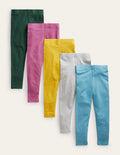 Leggings im 5er-Pack-Bunt