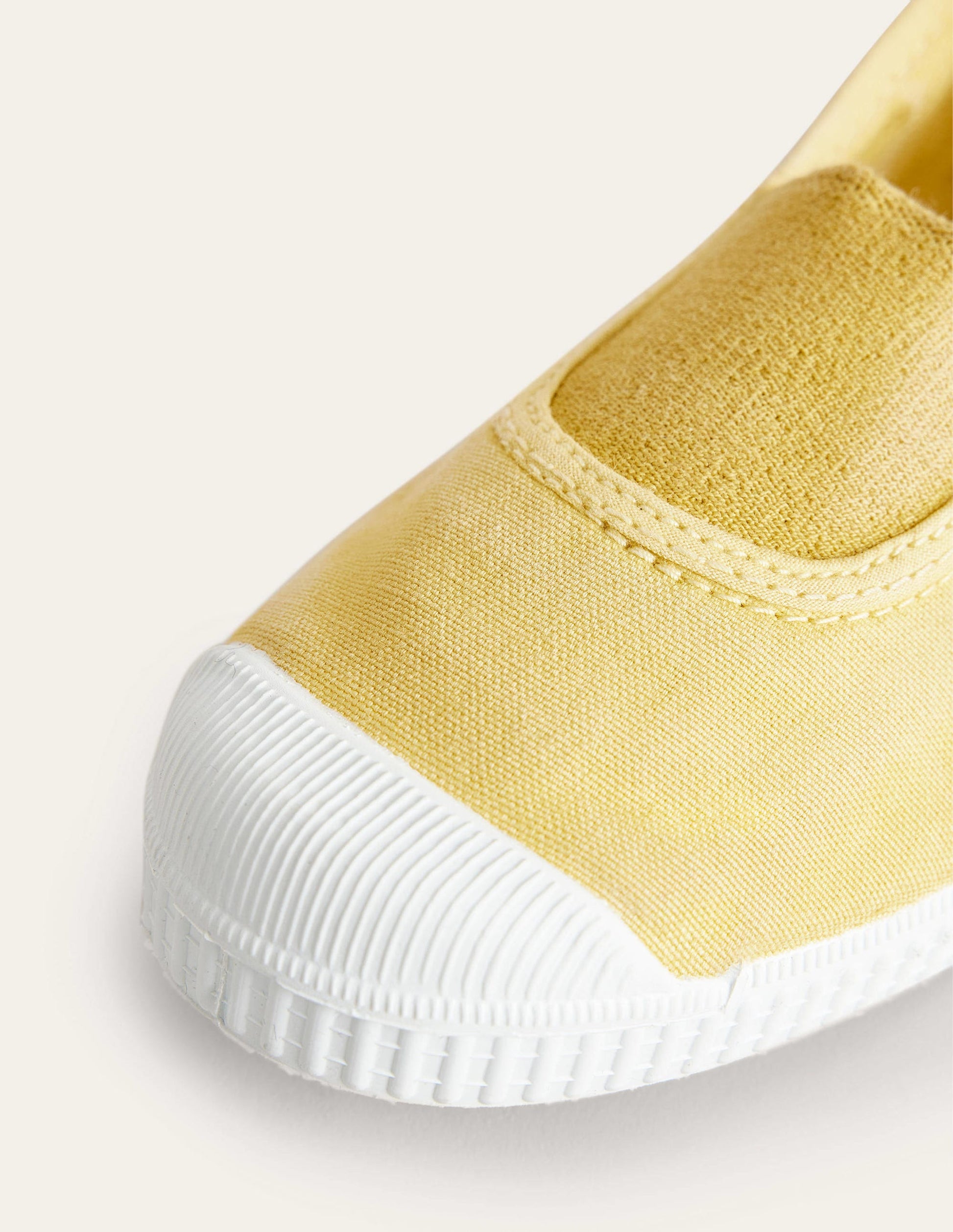 Tennis en toile-Jaune-3