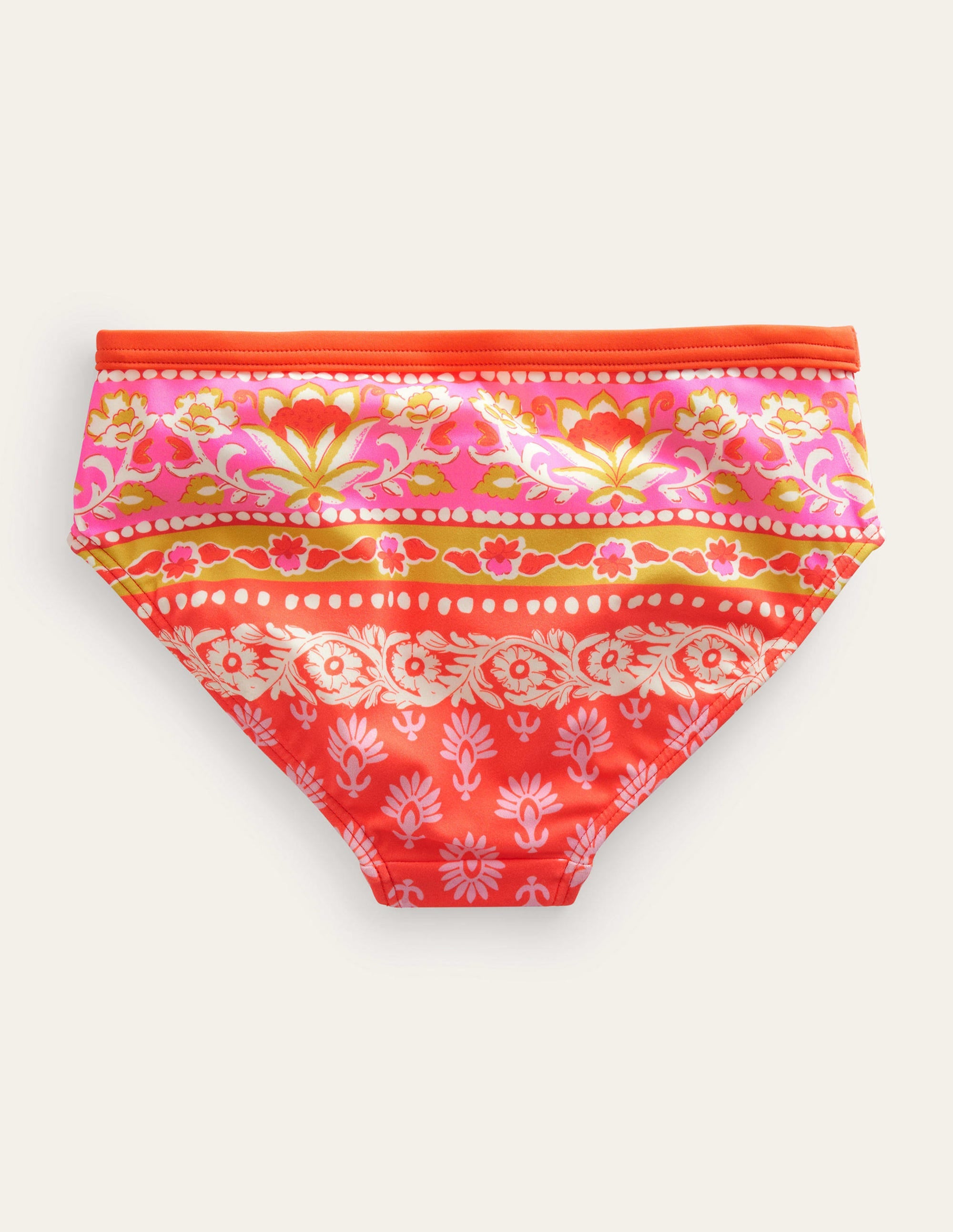 Bas de bikini à motif-Feu d'artifice, Motif Woodblock - Image 2