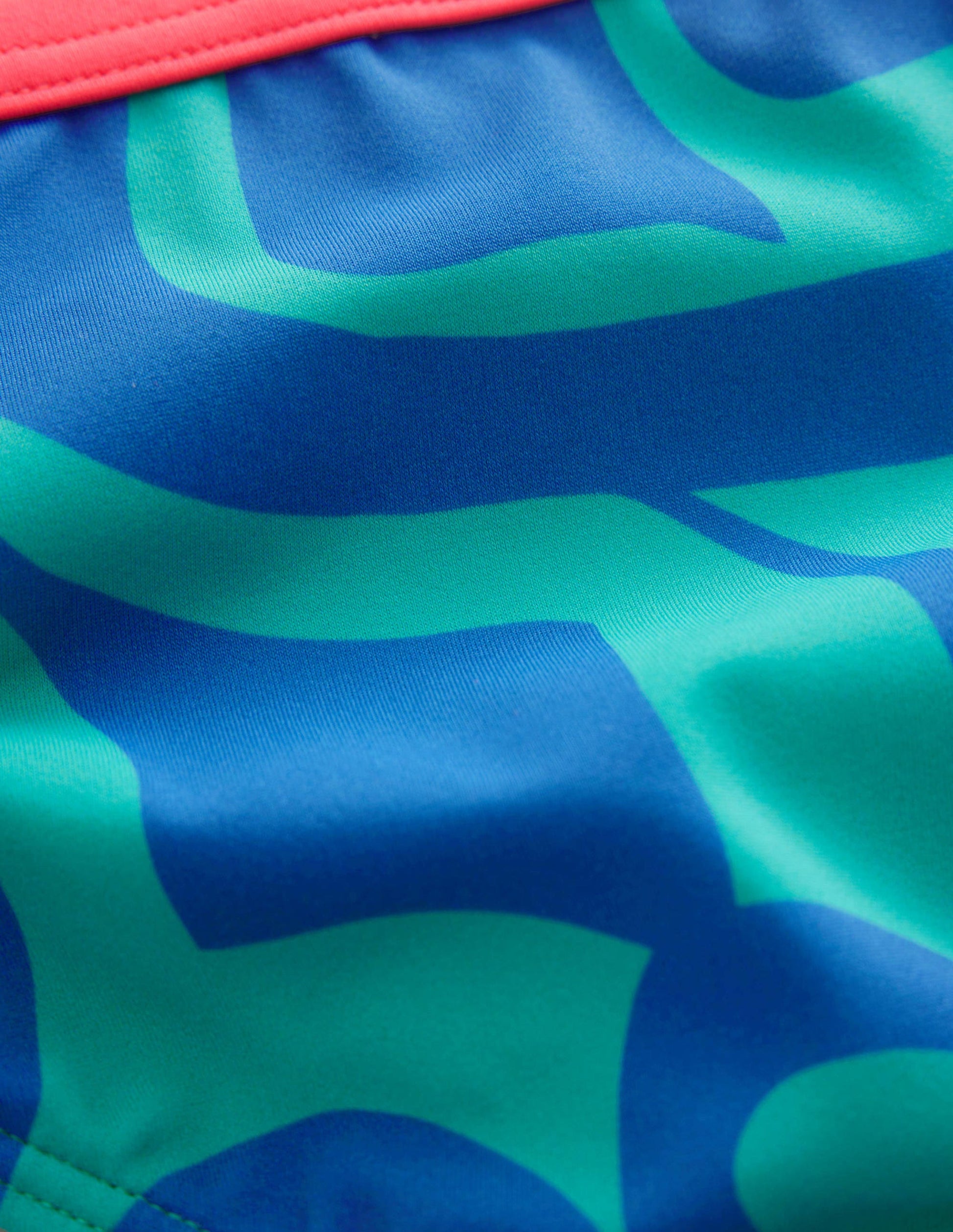 Bas de bikini à motif-Vert tropical, motif Summer Stencil-3
