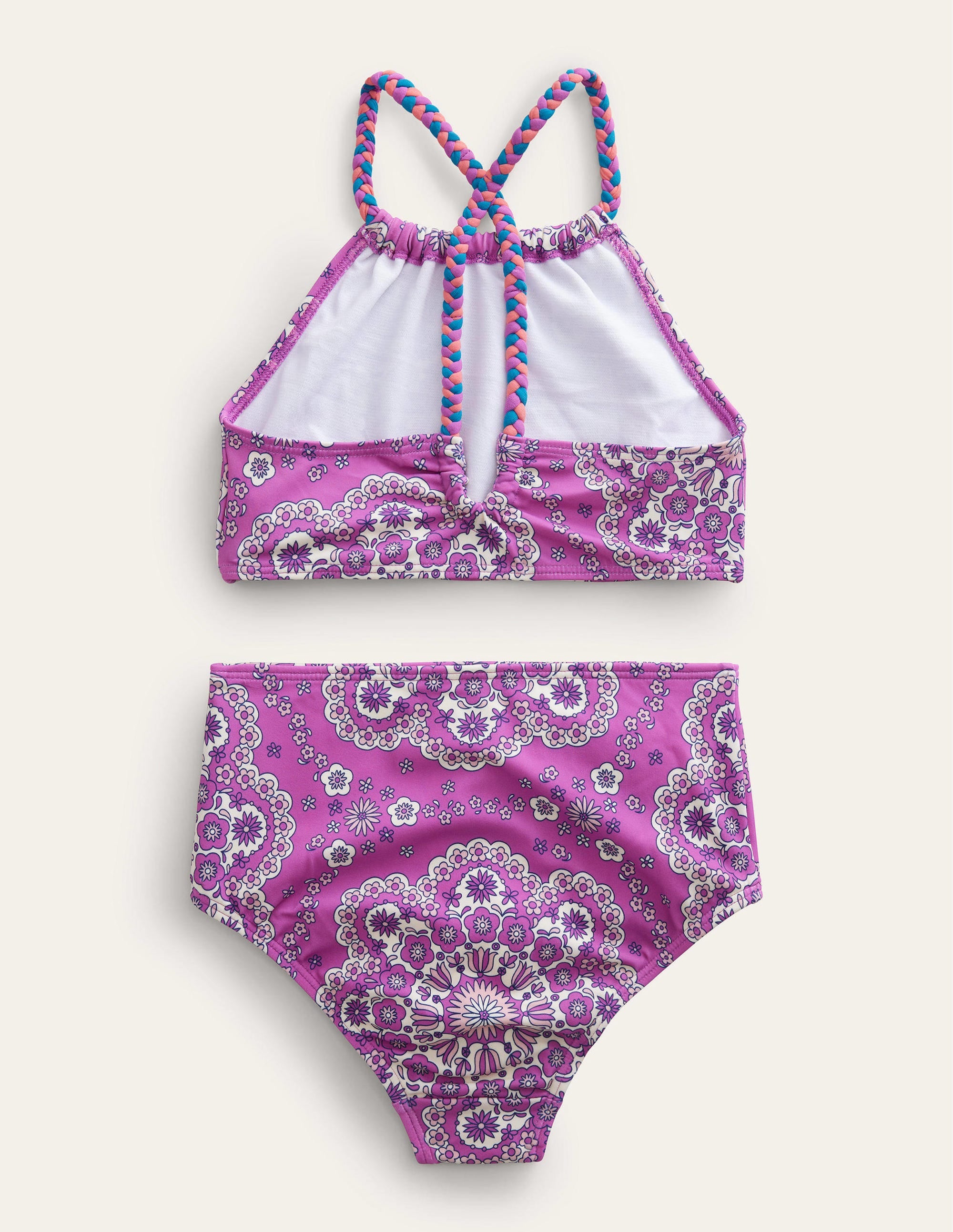 Loopback-Bikini-Strahlendes Orchideenviolett, Gänseblümchenmuster - Image 2