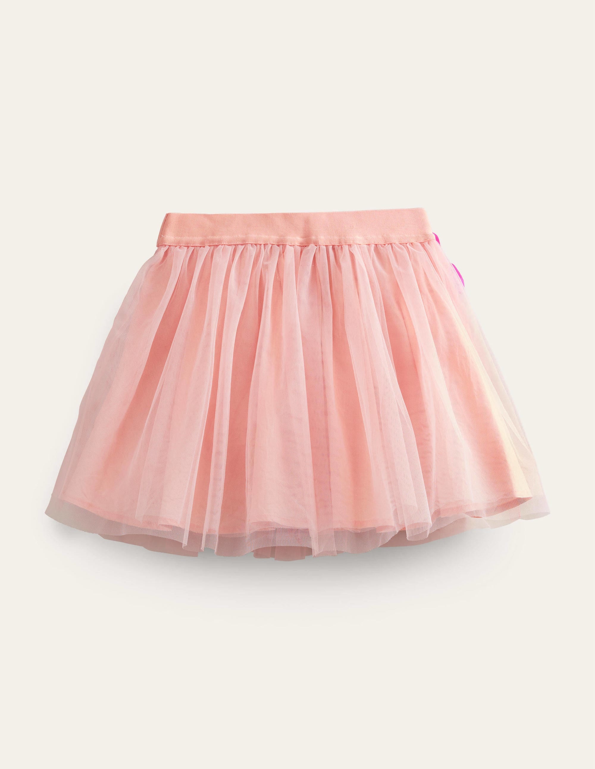 Jupe aérienne en tulle-Dégradé rose - Image 2