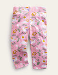 Lustige, verkürzte Leggings-Rosa, Griechischer Toile