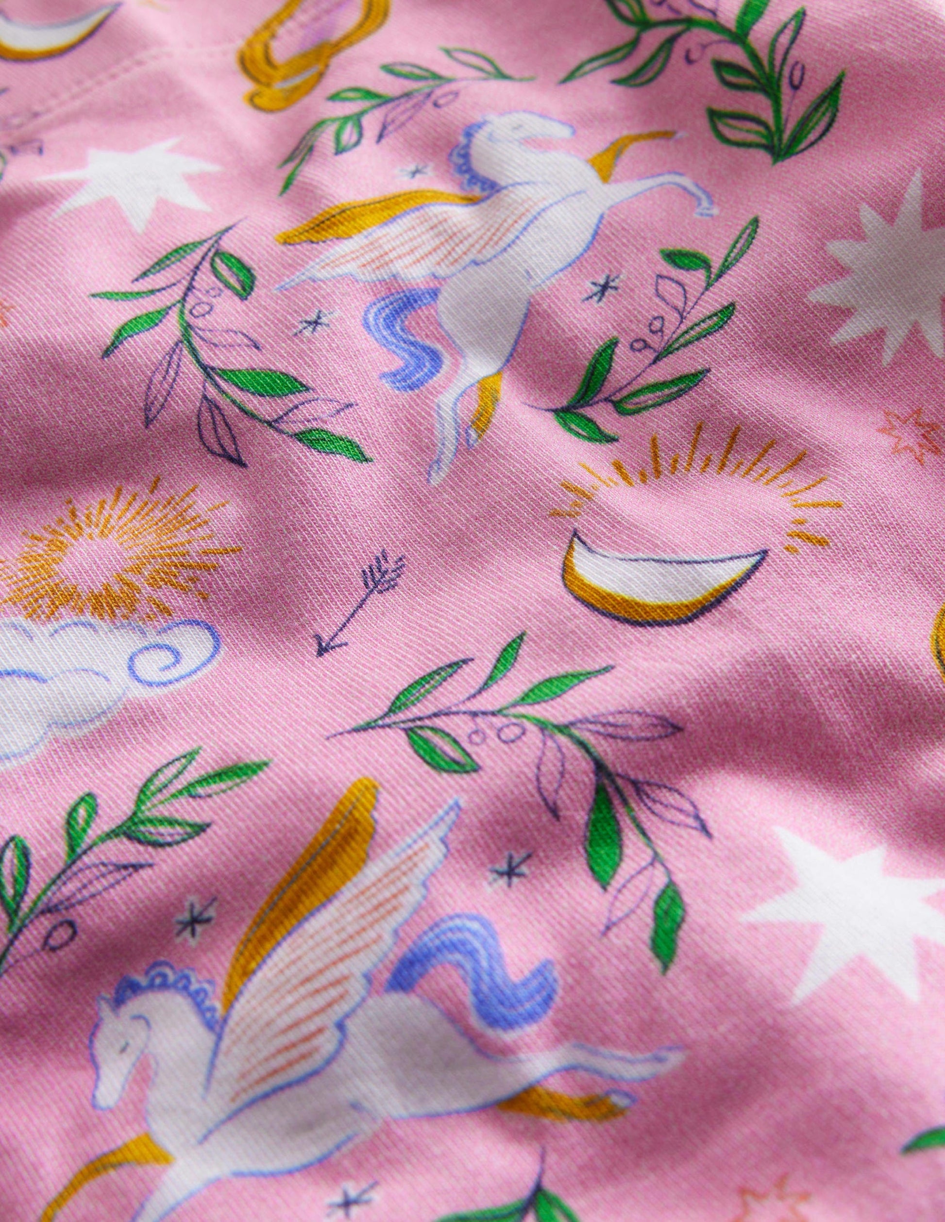 Lustige, verkürzte Leggings-Rosa, Griechischer Toile-3