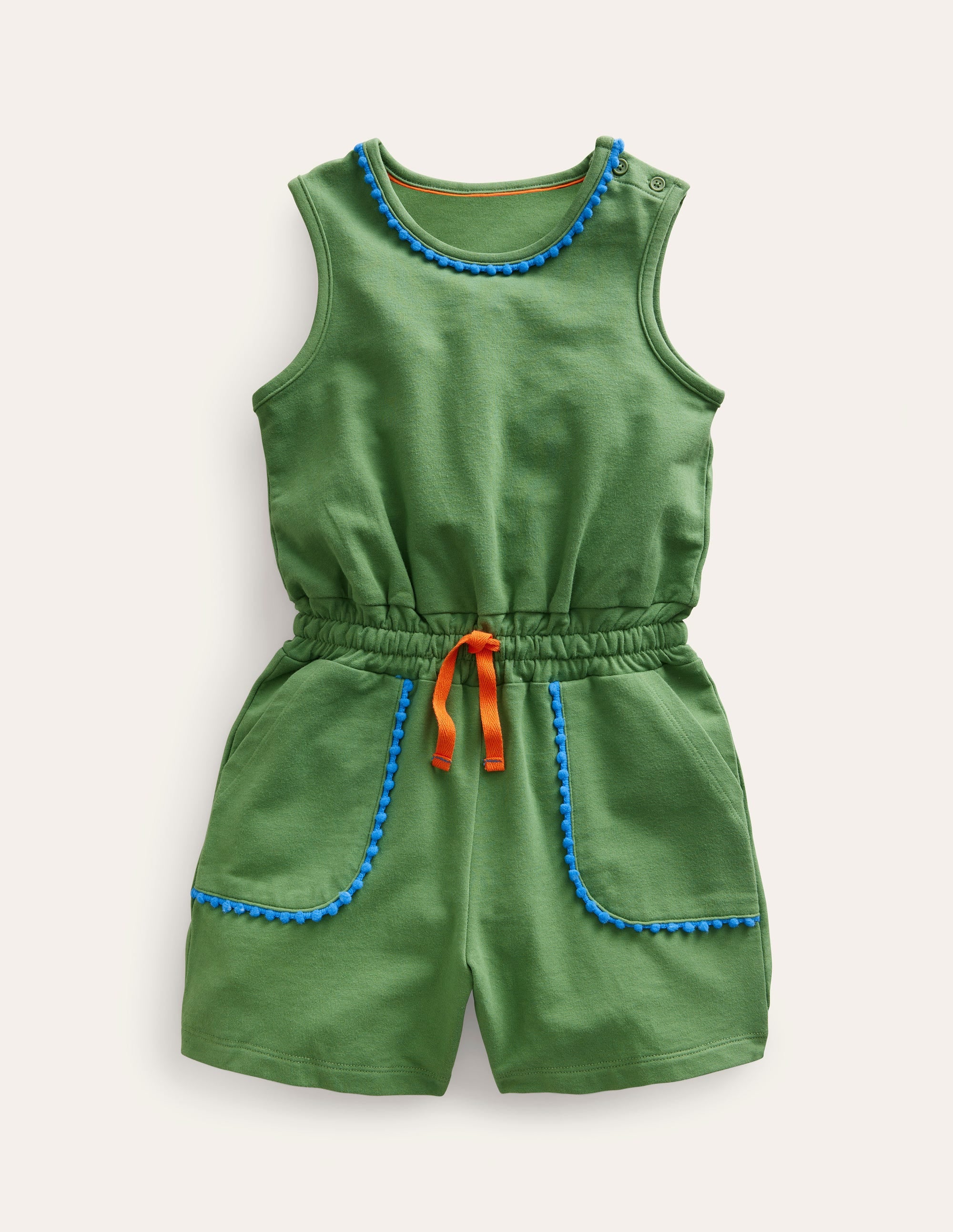 Lässiger Jersey-Einteiler-Safarigrün - Image 1