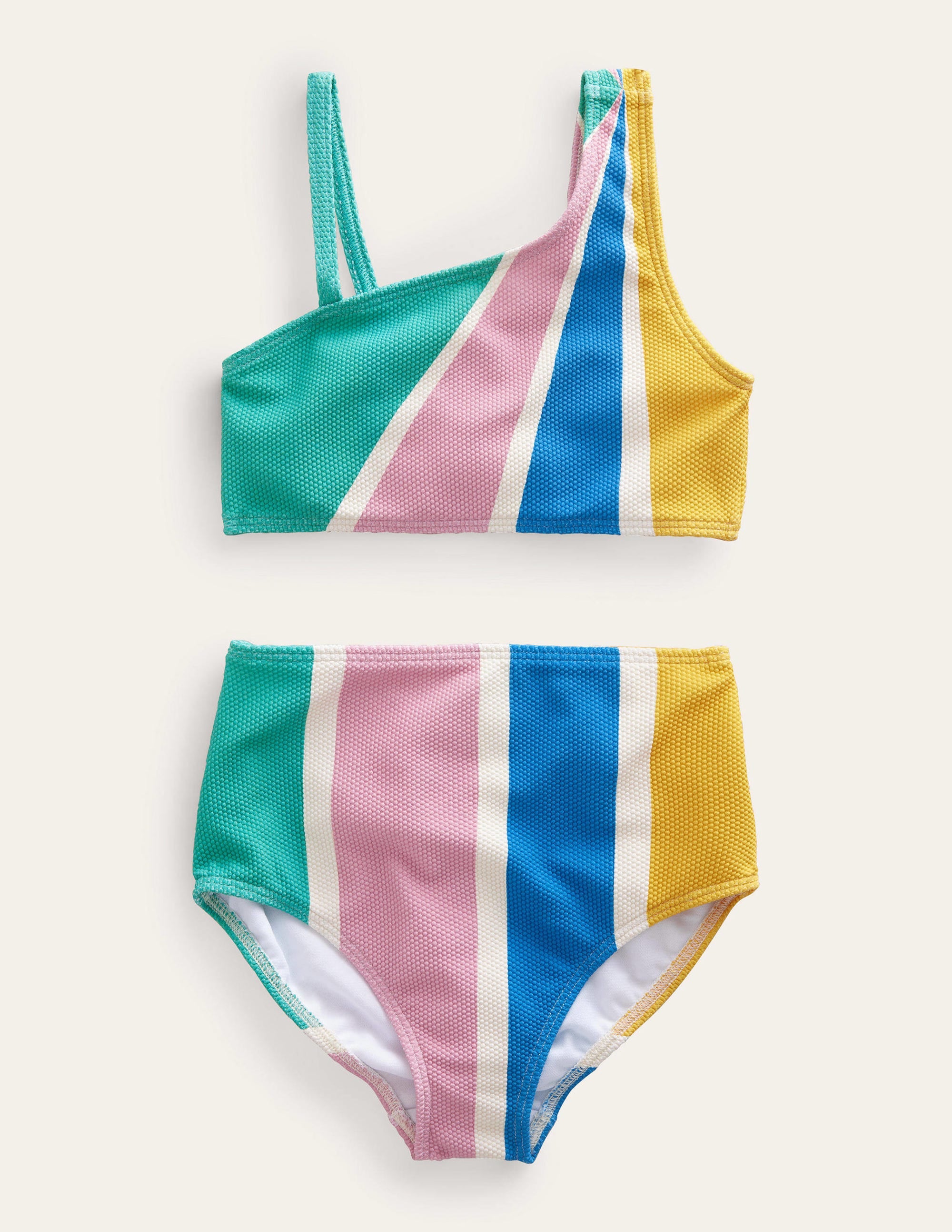 Bikini mit Pastell-Sonnenstrahlen-Bunt - Image 1