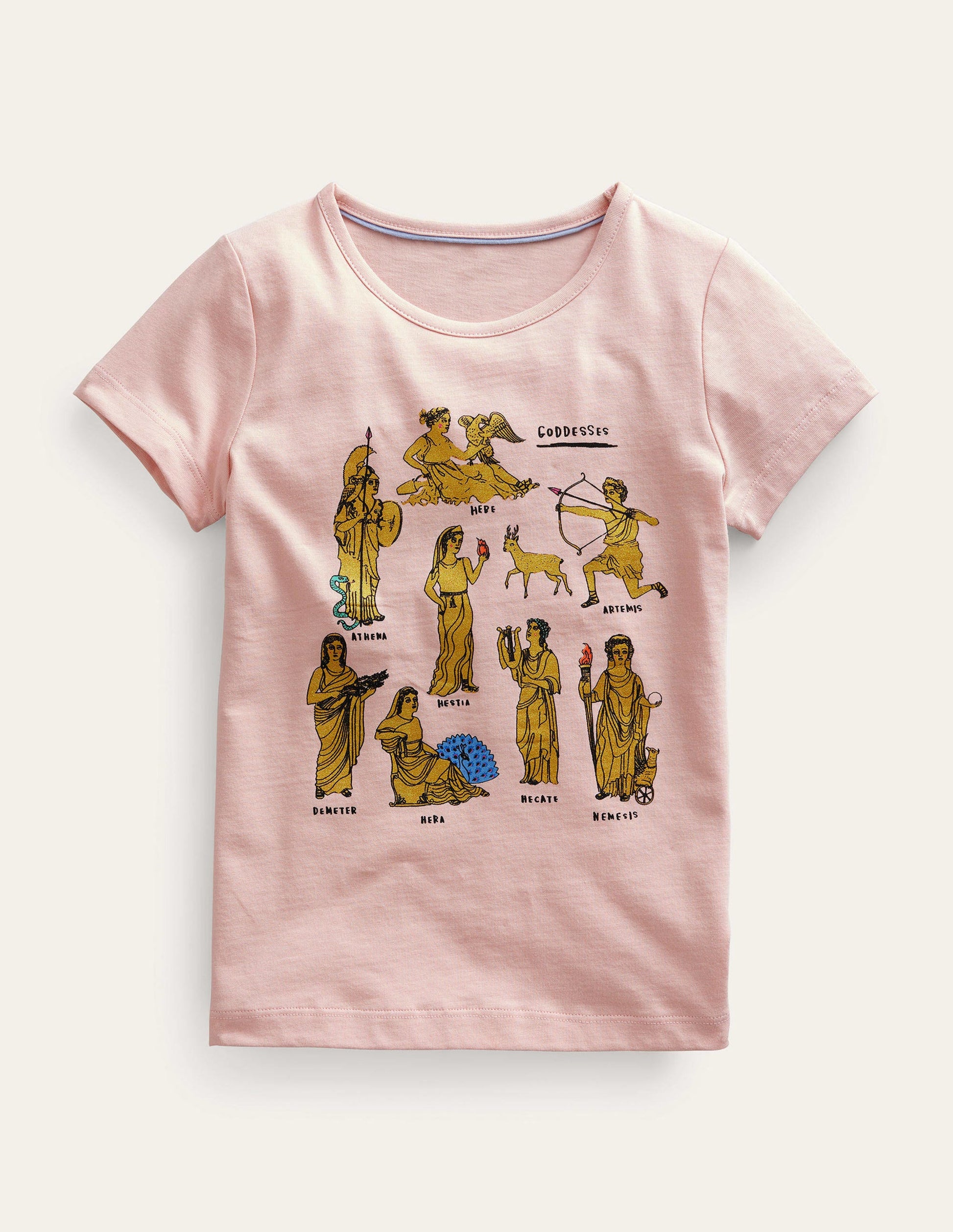 Greek Goddess T-shirt-Provence Pink-1