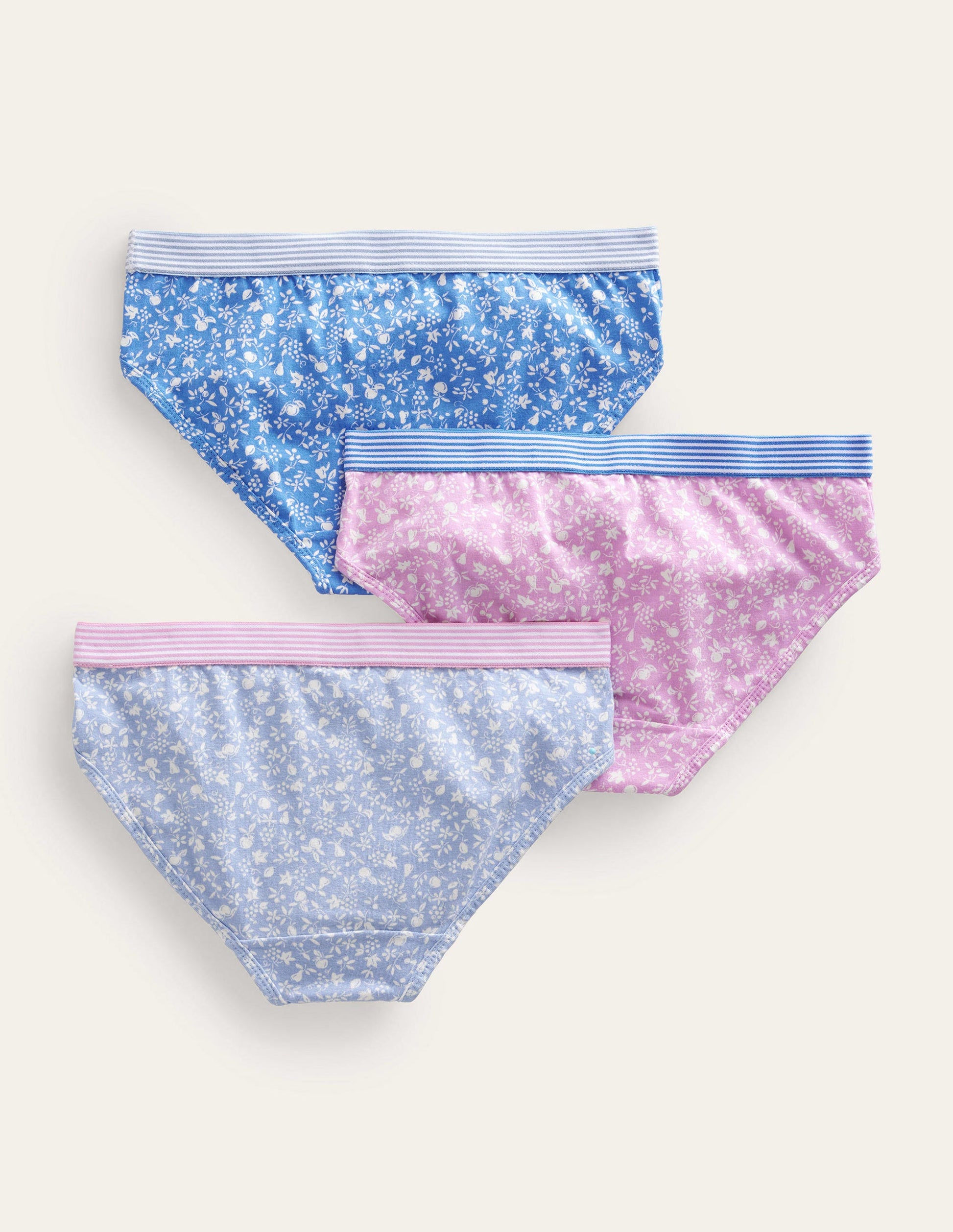 Unterhosen im 3er-Pack-Orchideenmuster-2